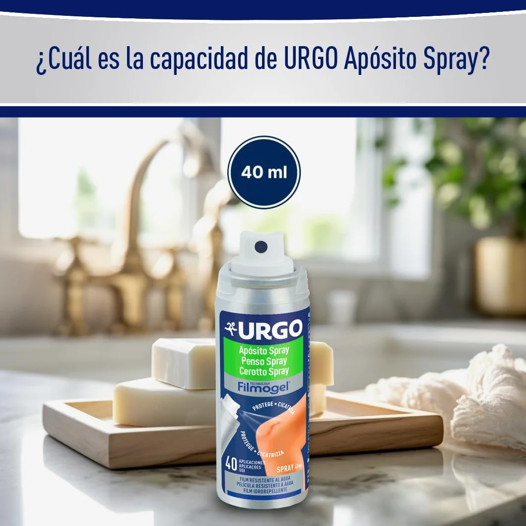 Urgo Filmogel Opatrunek w sprayu 40 ml wodoodporny gojący rany
