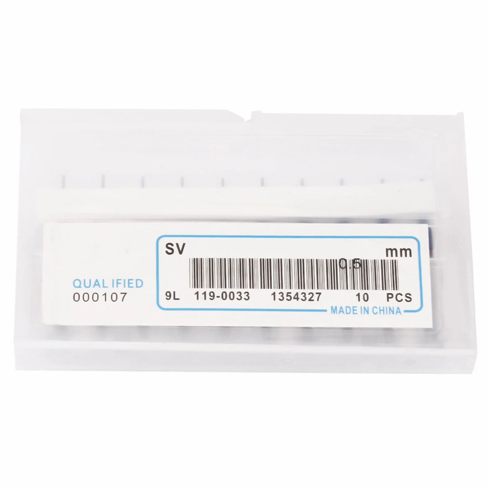 Zestaw Frezów z Węglika Wolframu do Grawerki PCB 0.5-0.9mm 10 Sztuk