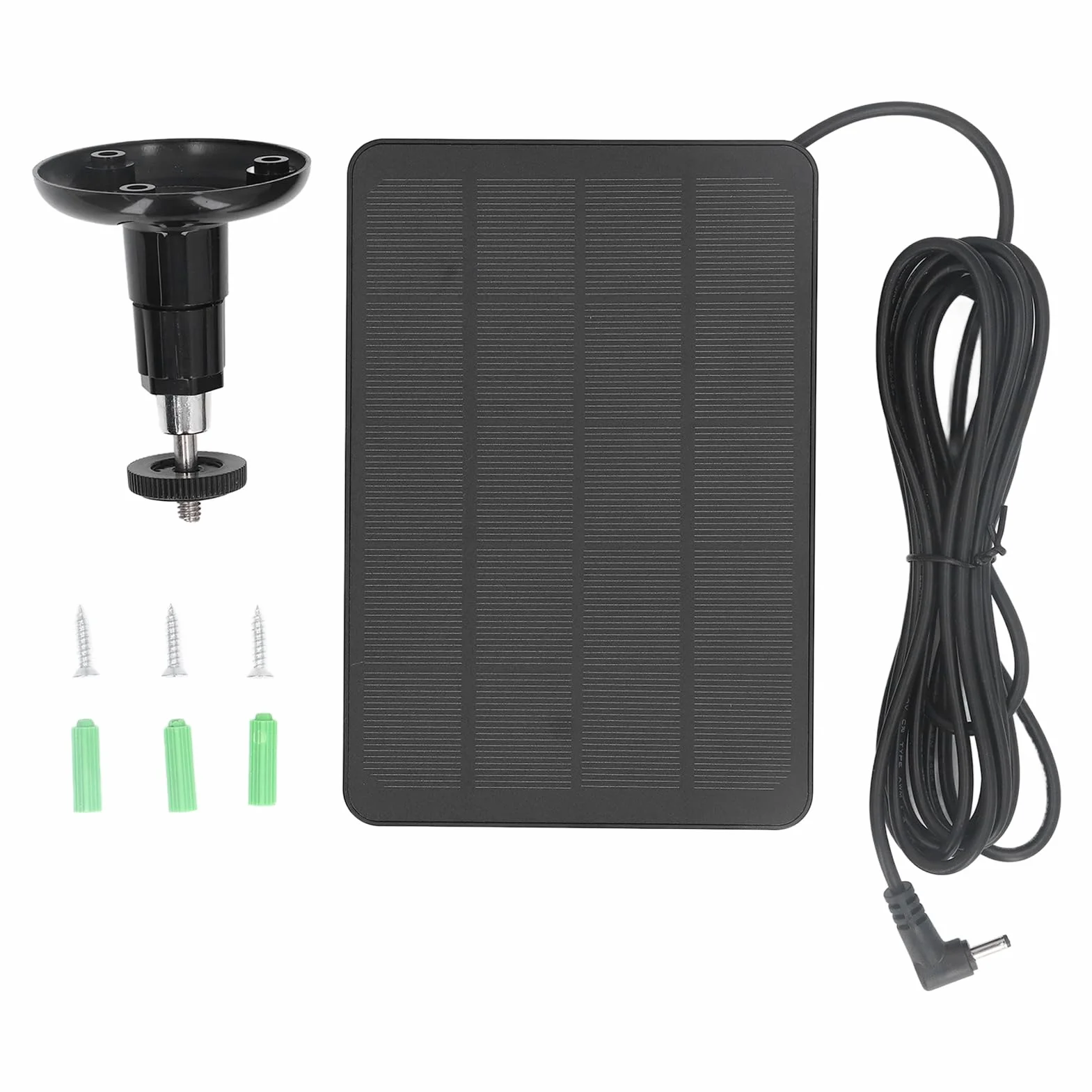 Panel słoneczny 10 W do Ring Spotlight Cam Stick Up Cam wodoszczelny IP65 z regulowanym uchwytem