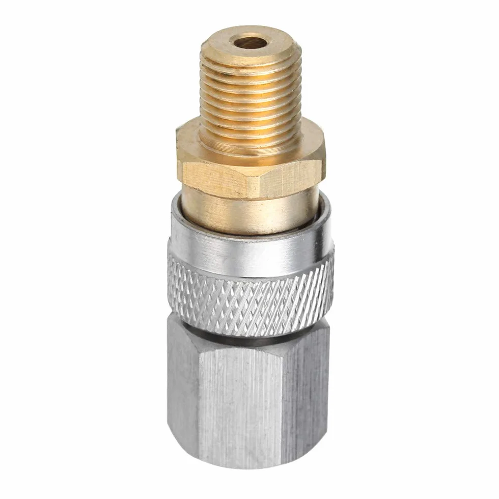 EsportsMJJ Mały 8 cali BSP Quick Release Coupler Fittings Charging Adapter Kit do wiatrówki PCP