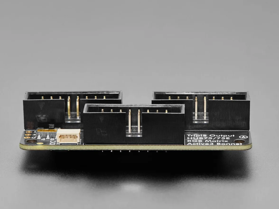 Adafruit Potrójna Matryca LED HUB75 na Raspberry Pi 6358