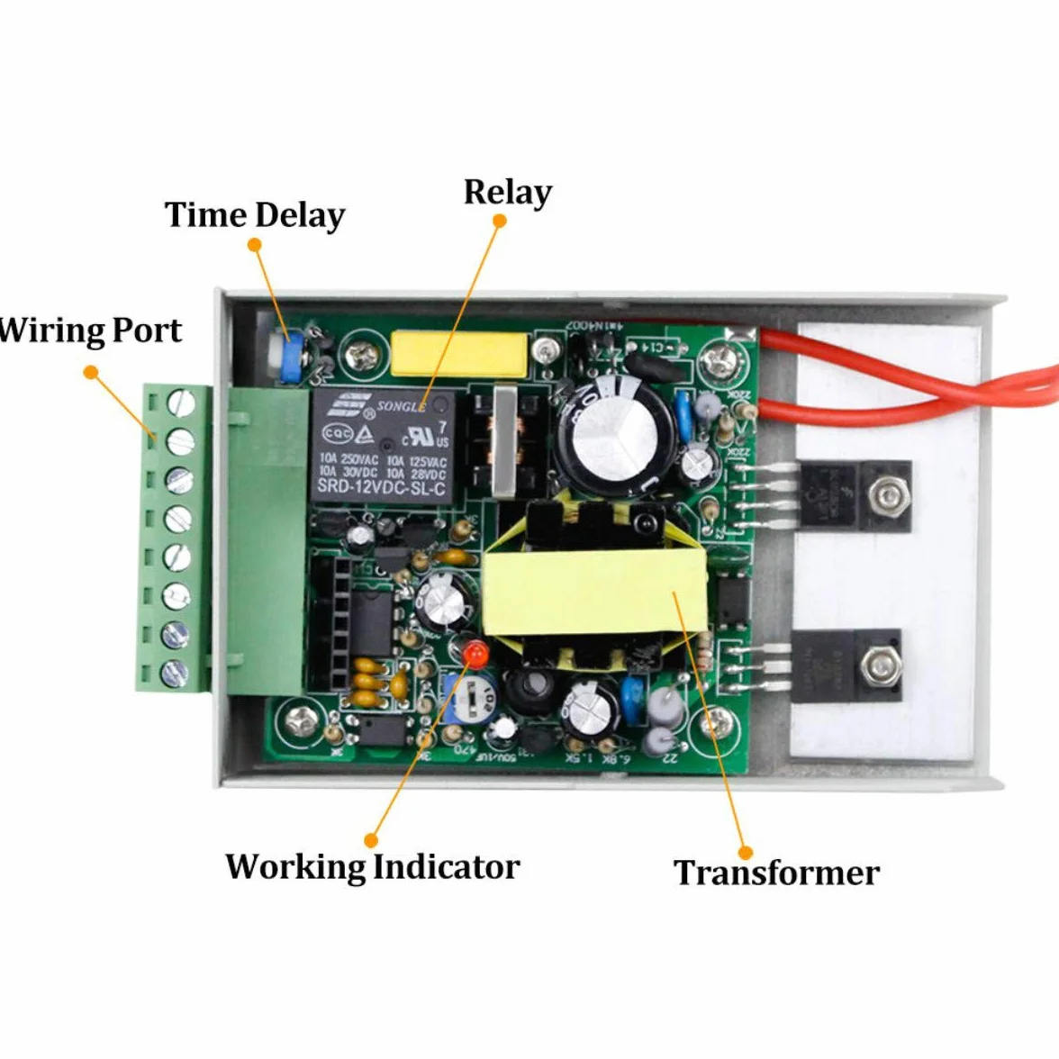 YavIS AC 110-240V do DC12v 3A 36w Power Supply Control dla systemu kontroli dostępu do drzwi zasilania