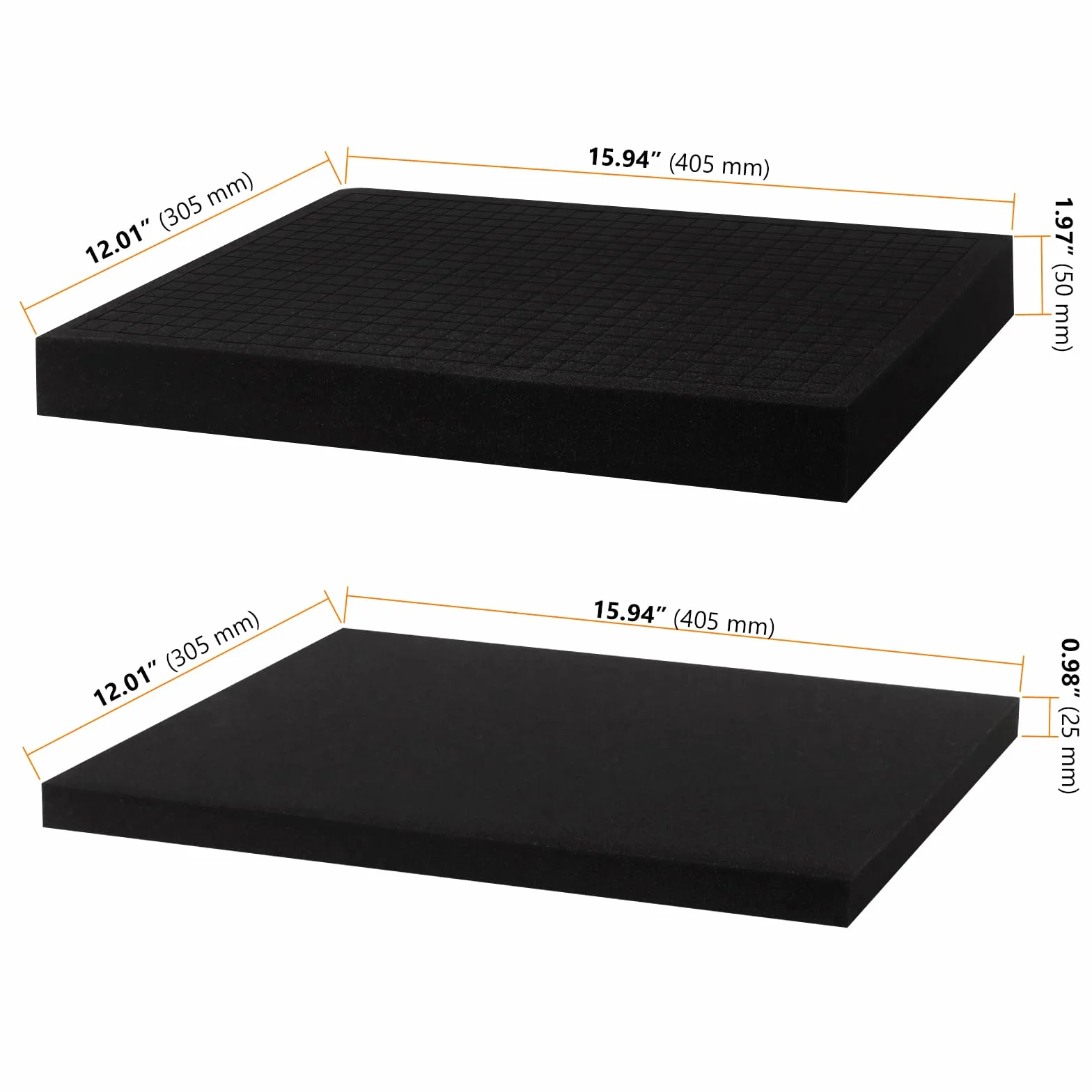 Pianka w kostce 405 x 305 mm 5 sztuk do walizki na narzędzia odporna na uderzenia