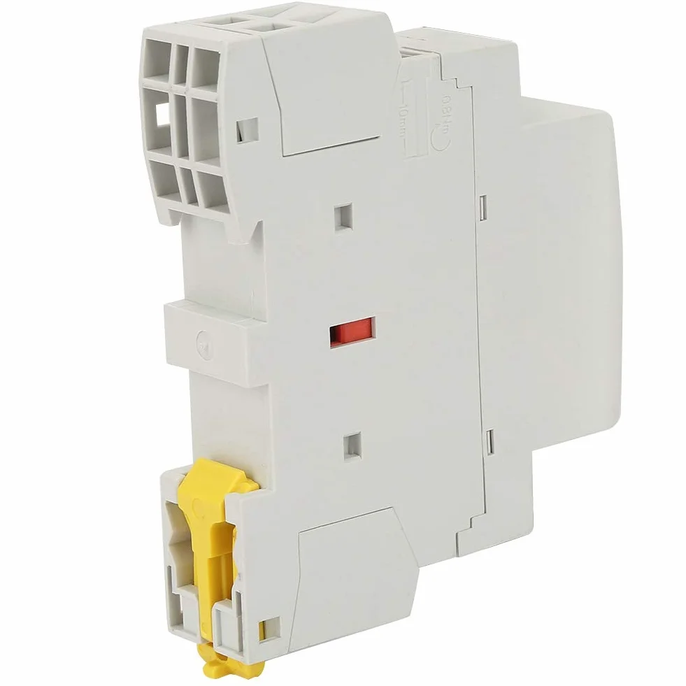 Haushaltss-AC stycznik modułowy 2P 2A 25A 220V / 230V ochrona modułowa, montaż 35-mm w szynie 50/60Hz ochrona automatyzacji, maksymalna częstotliwość włączania/wyłączania 30-krotna/h
