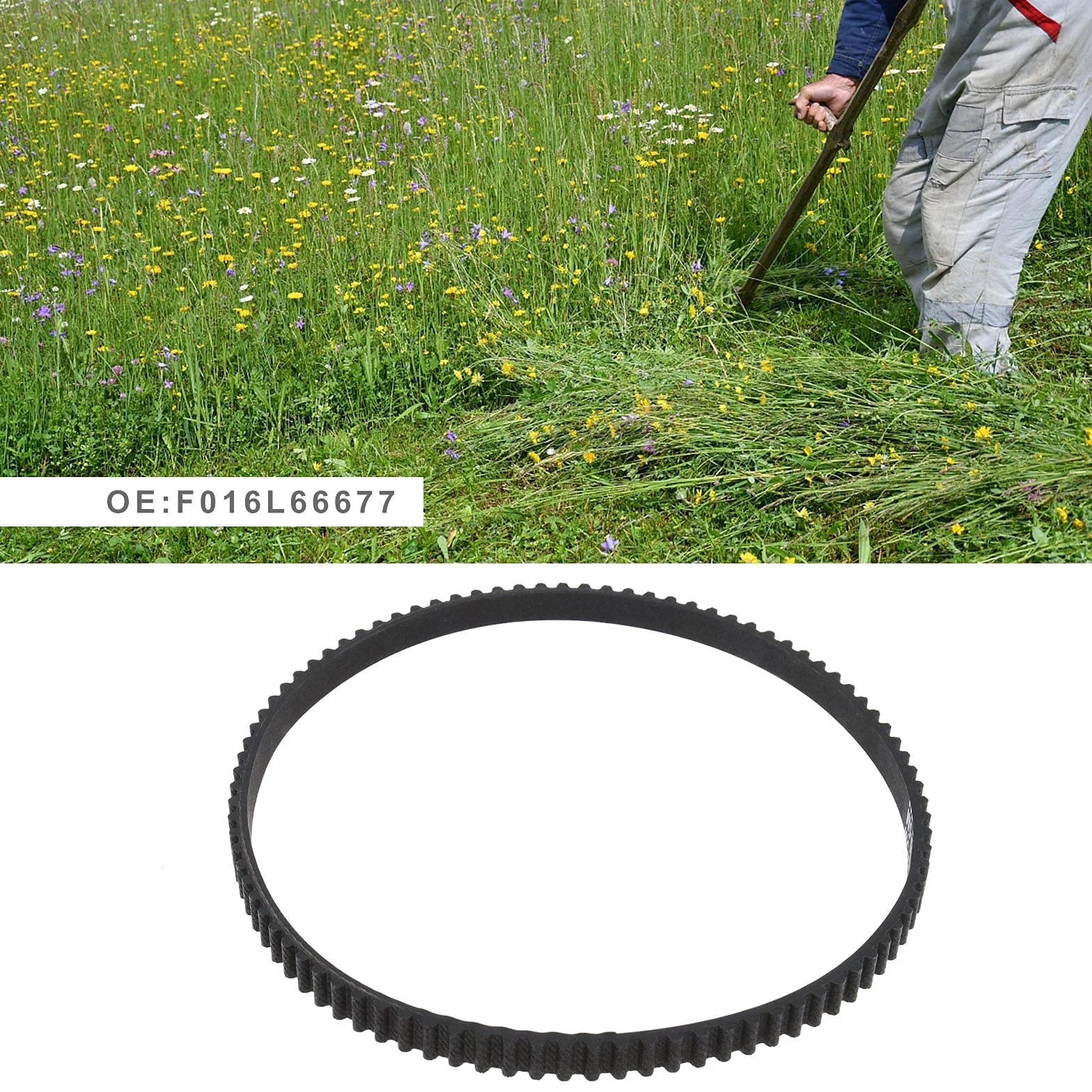 2 x pas napędowy z automatycznym napędem gumowy synchroniczne zamknięte paski rozrządu 8,3 mm szerokość 5 mm nachylenie pasuje do BOSCHRotak 32 Elan 32 Concorde 32 F016L6677