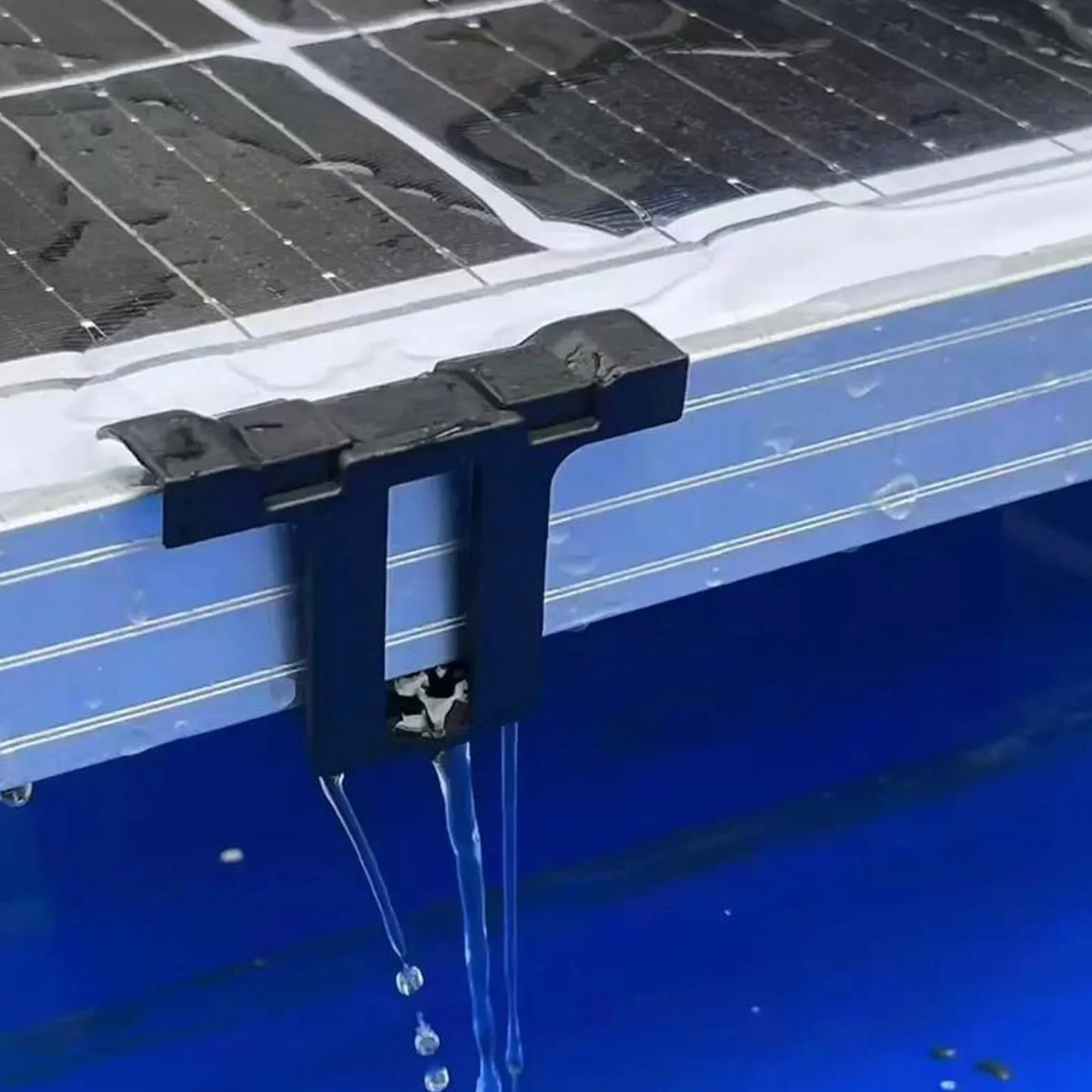 30 sztuk uchwytów do paneli słonecznych 30 mm, akcesoria solarne, klipsy do odpływu wody, klipsy do odpływu wody, moduły PV, plastikowy klips odwadniający PV, do uchwytu, paneli solarnych