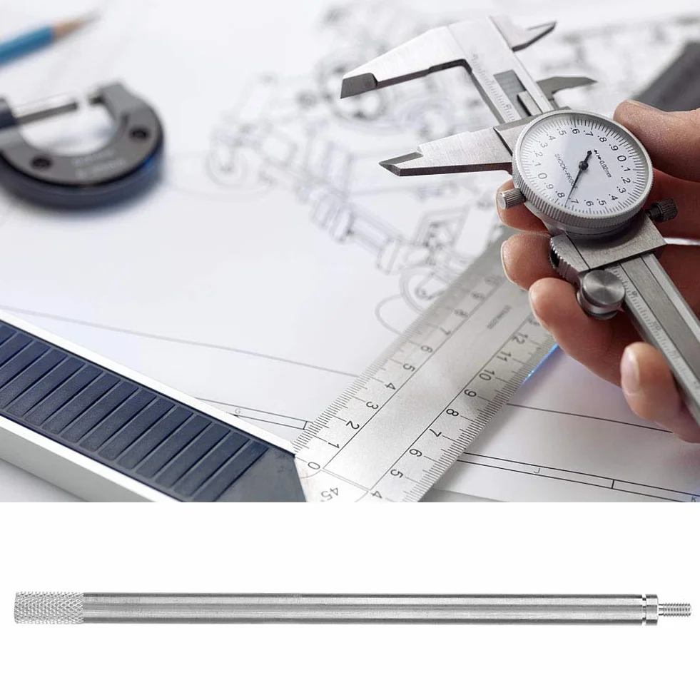 Przedłużka czujnika zegarowego, gwint 2,5 mm L80/90/100 mm Przedłużka czujnika zegarowego Przedłużka o średnicy 5 mm(L100mm)