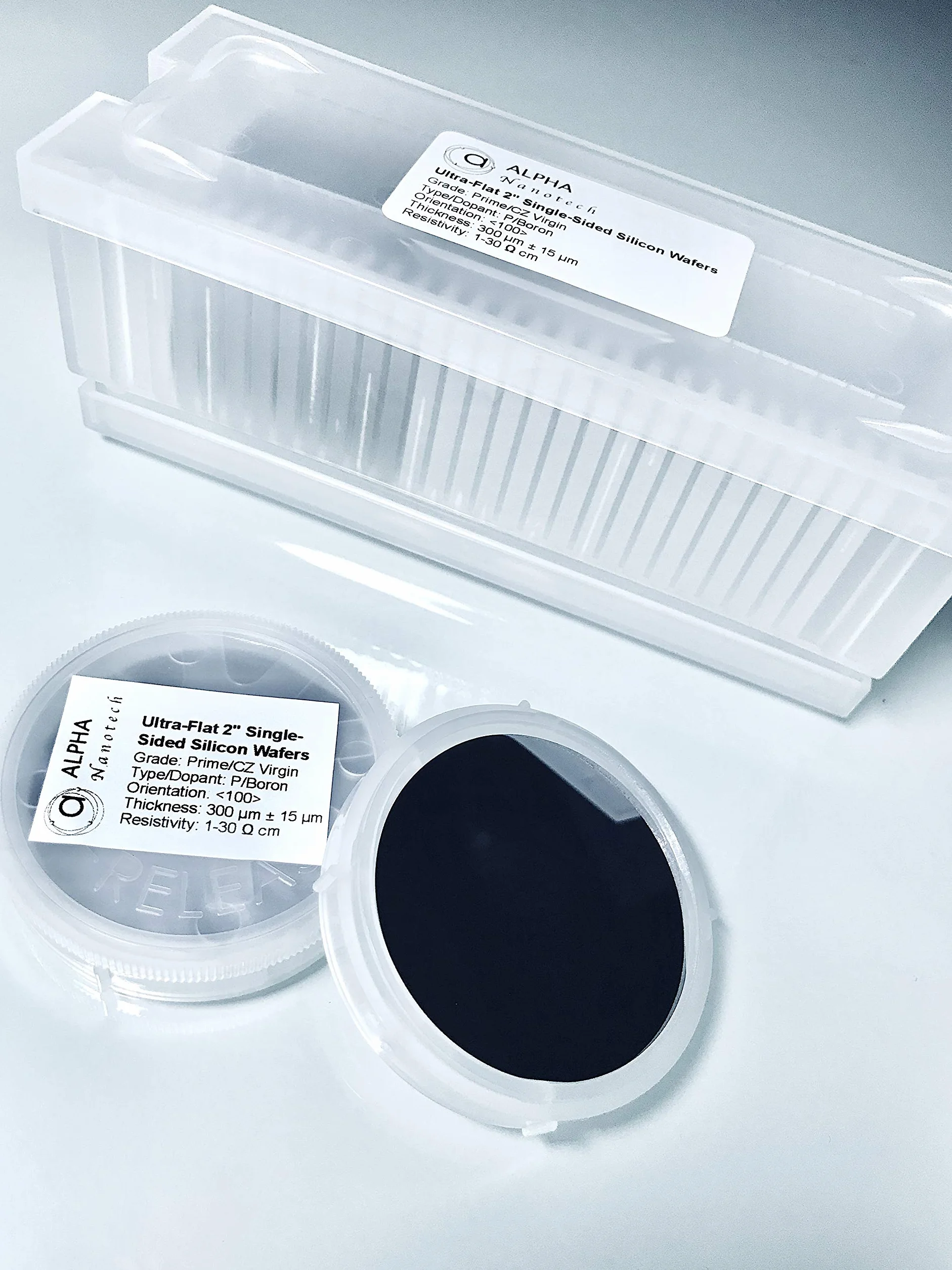 Alpha Nanotech pierwszorzędny wafel silikonowy (50,8 mm) (Ilość: 1 szt.)