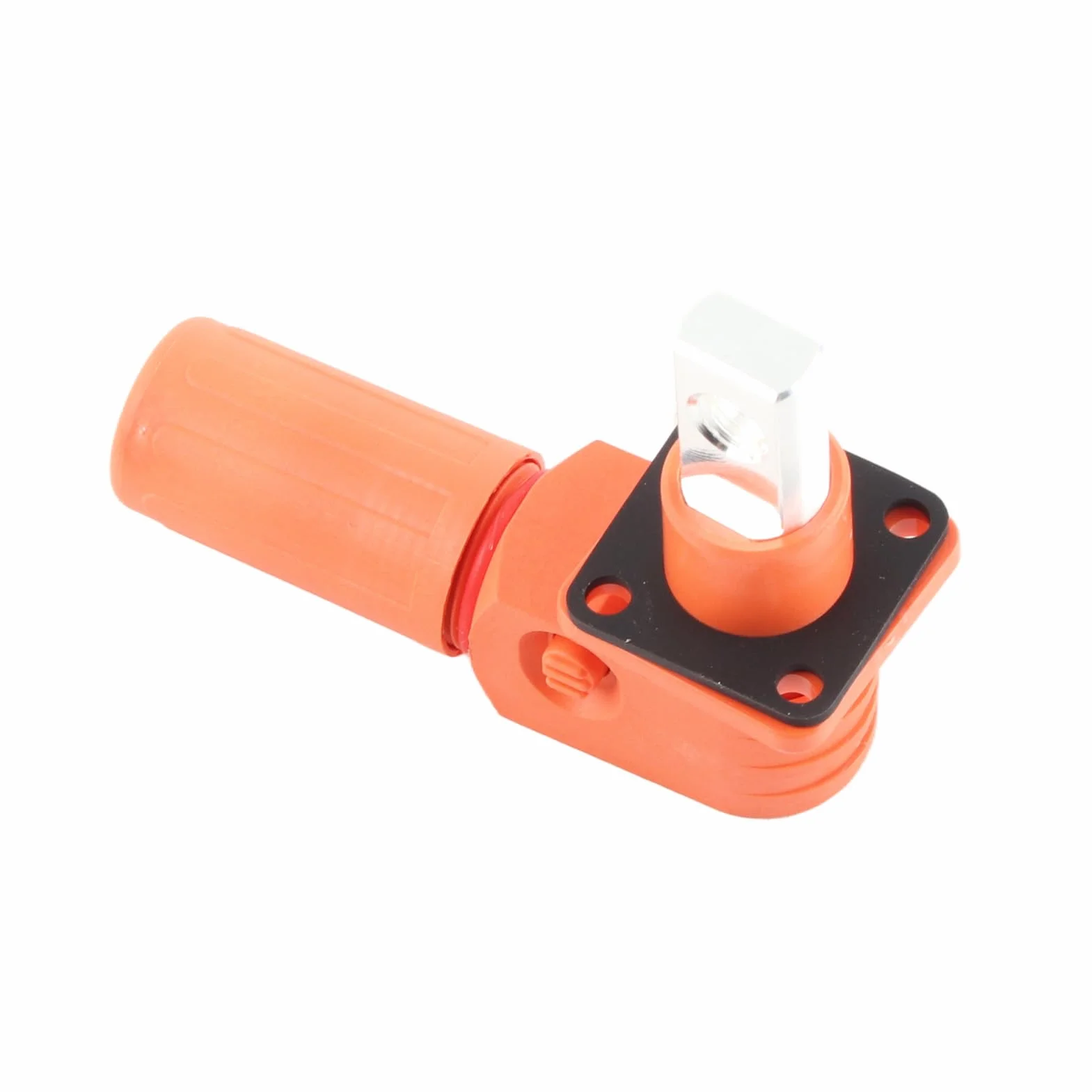 Złącze Zasilania Akumulatorowego Wysoka wydajność M8 Wysoki Prąd 1000 V DC Wodoodporne Złącze Zasilania Akumulatora dla 16-25 Mm (ORANGE)