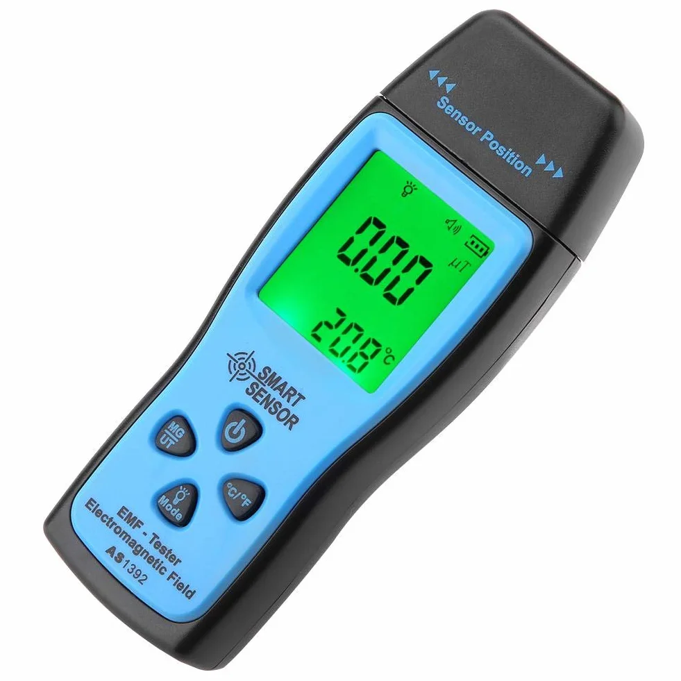 Cyfrowy miernik EMF Mini tester elektromagnetyczny