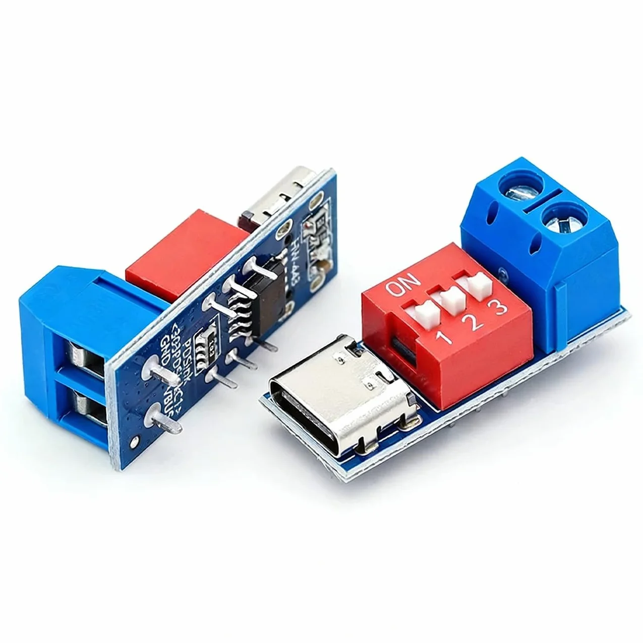 USB-C PD Trigger Board Moduł 3 szt. Przełącznik DIP 5V/9V/12V/15V/20V PD 3.0/2.0 QC 3.0 Ładowanie