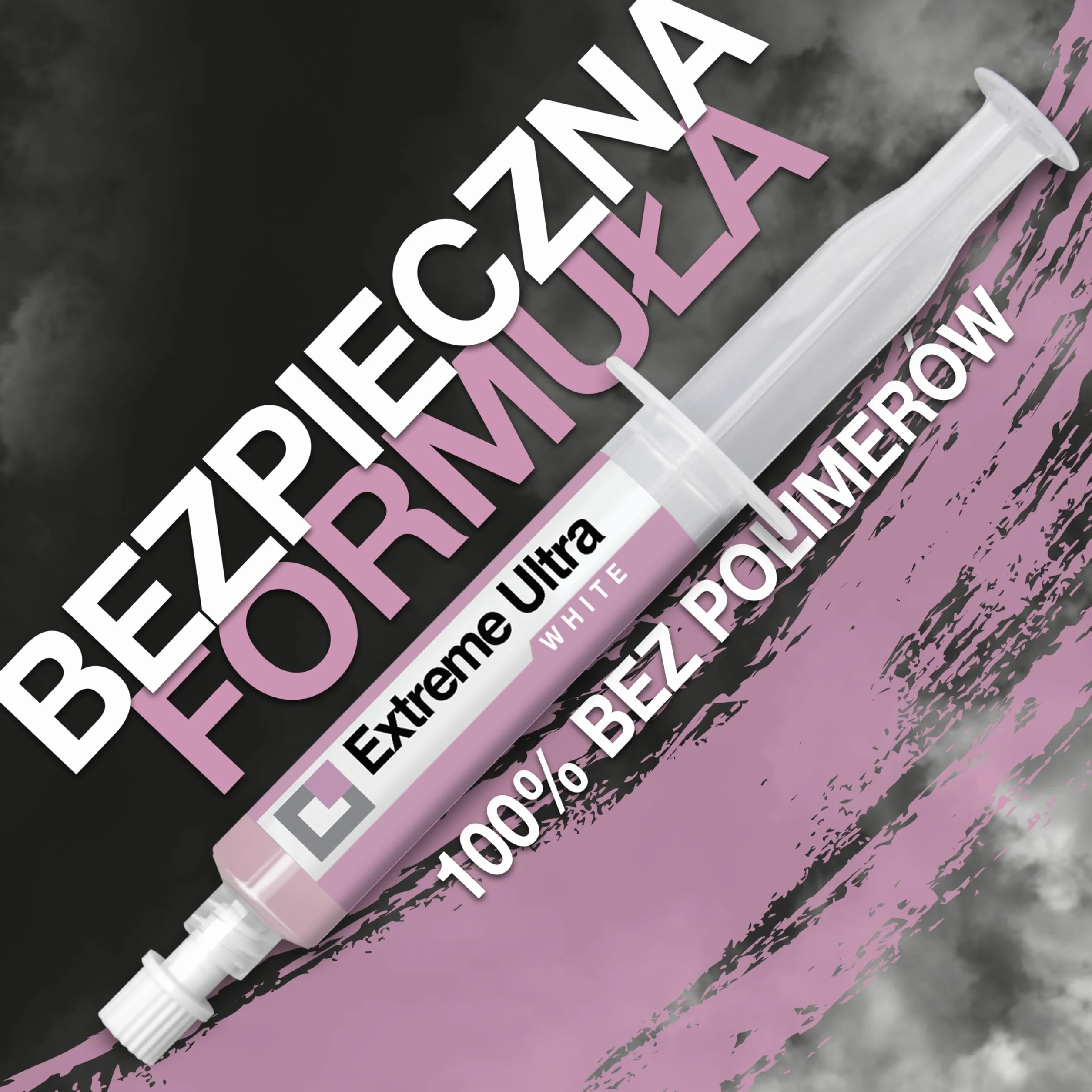 Errecom Extreme Ultra White, Uszczelniacz do Lodówek ze sprężarką hermetyczną i czynnikami R600 - R290 – R134a, strzykawka o pojemności 6 mL, w zestawie brak adapterów