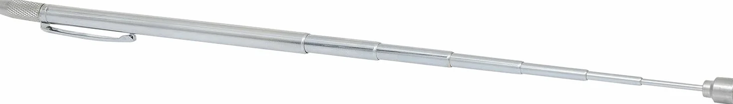 KS Tools 550.1001 2in1 Teleskopowy chwytak magnetyczny z narzędziem do czyszczenia i regulacji dysz spryskiwaczy, 150-675mm