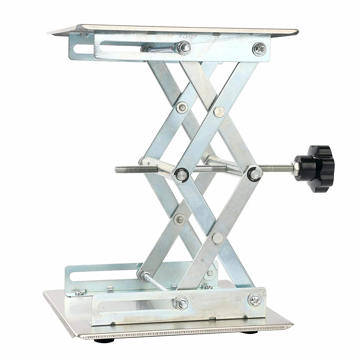 FreeTec Edukacyjne stoliki podnoszone platformy laboratorium podnośnik nożycowy platforma stojąca LAB (20 cm x 20 cm)
