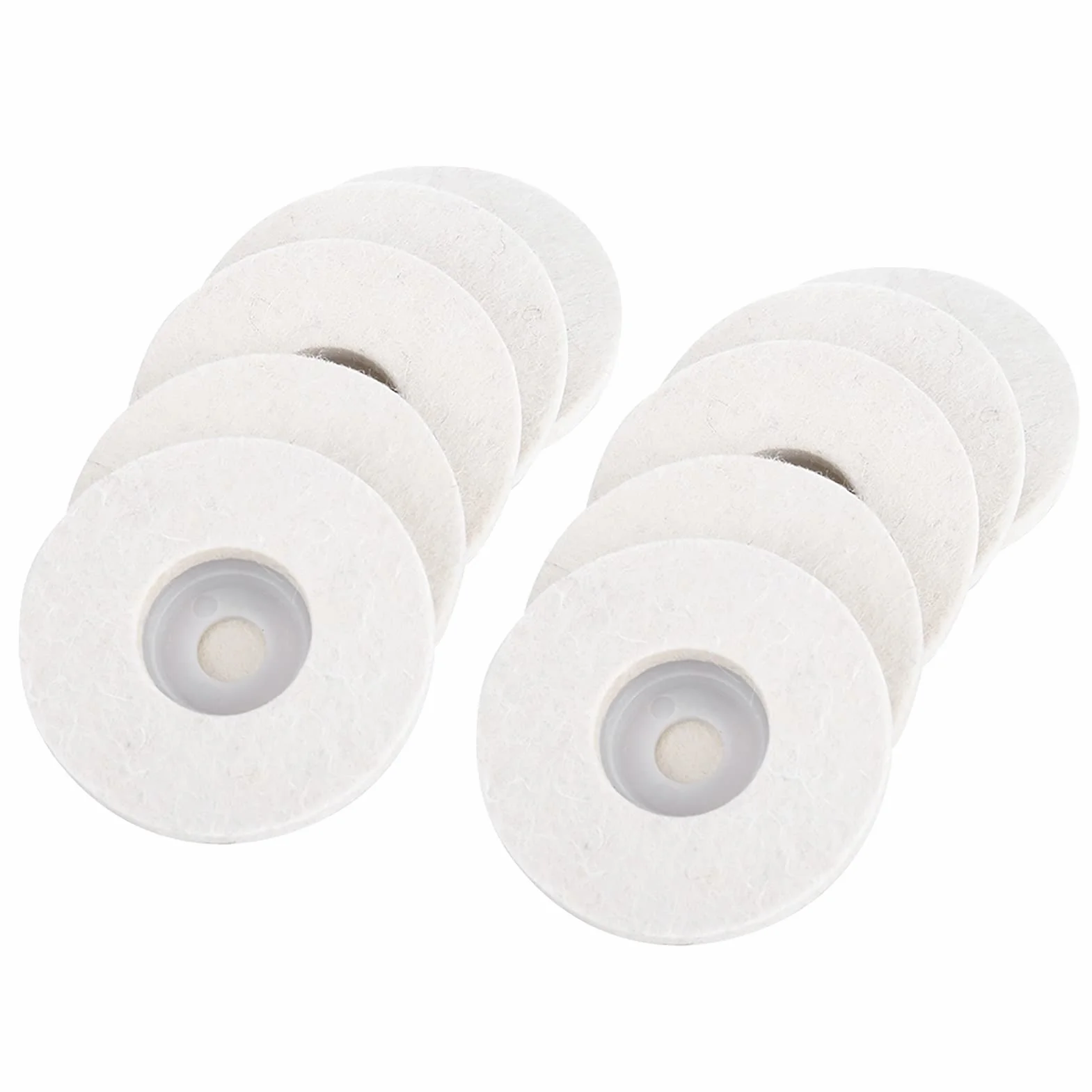 10 sztuk Wool Felt polerskie tarcze polerskie, szlifierki kątowe, tarcze polerskie, tarcze polerskie do wełny, zestaw do polerowania, do biżuterii metalowej, młynka cylindrycznego (cienka wełna)