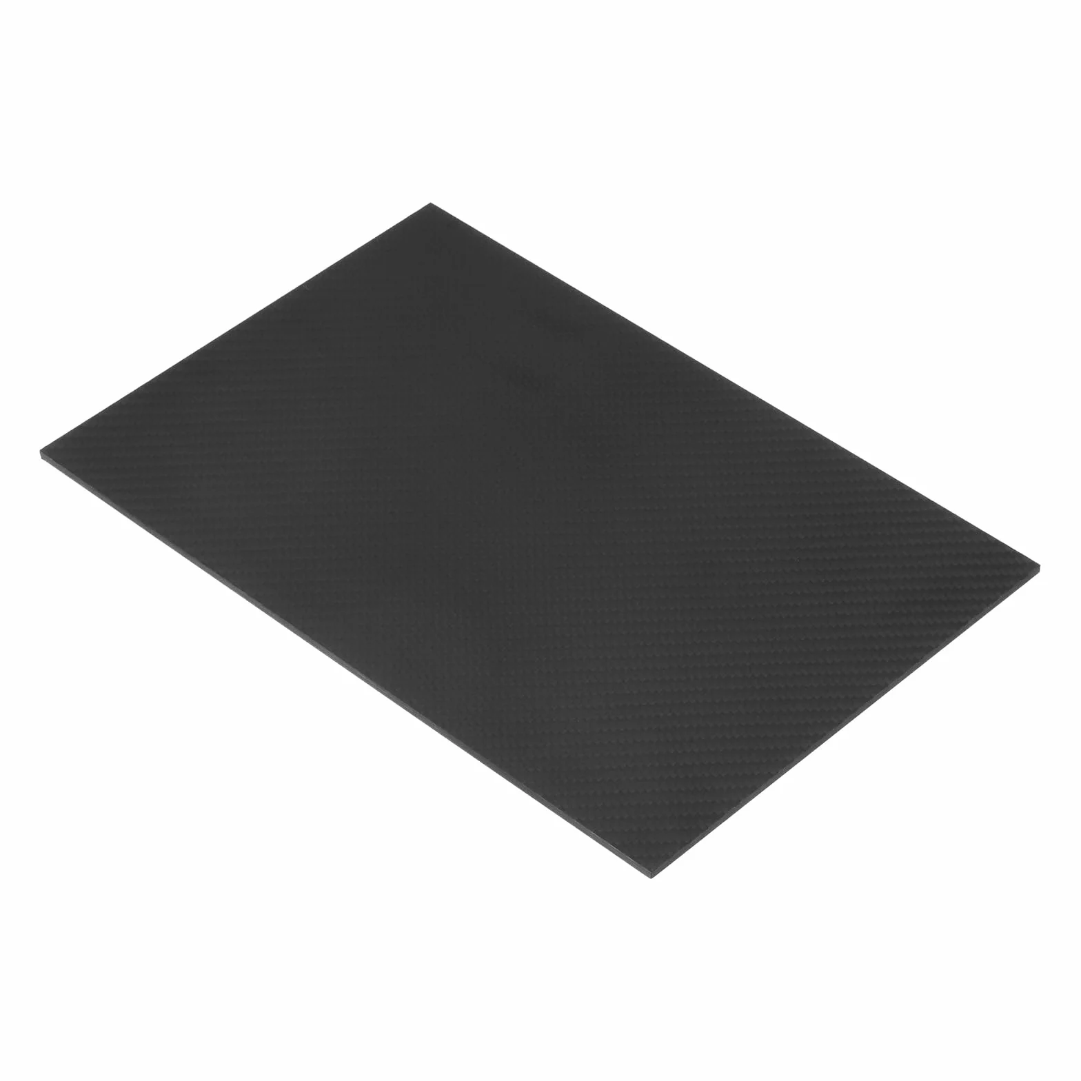 QUARKZMAN Płyta z włókna węglowego 300 × 200 × 2 mm, matowa powierzchnia, pultrudowana płaska deska z włókna węglowego, płyta z tkaniny twill do latawców samolotów RC, 1 sztuka