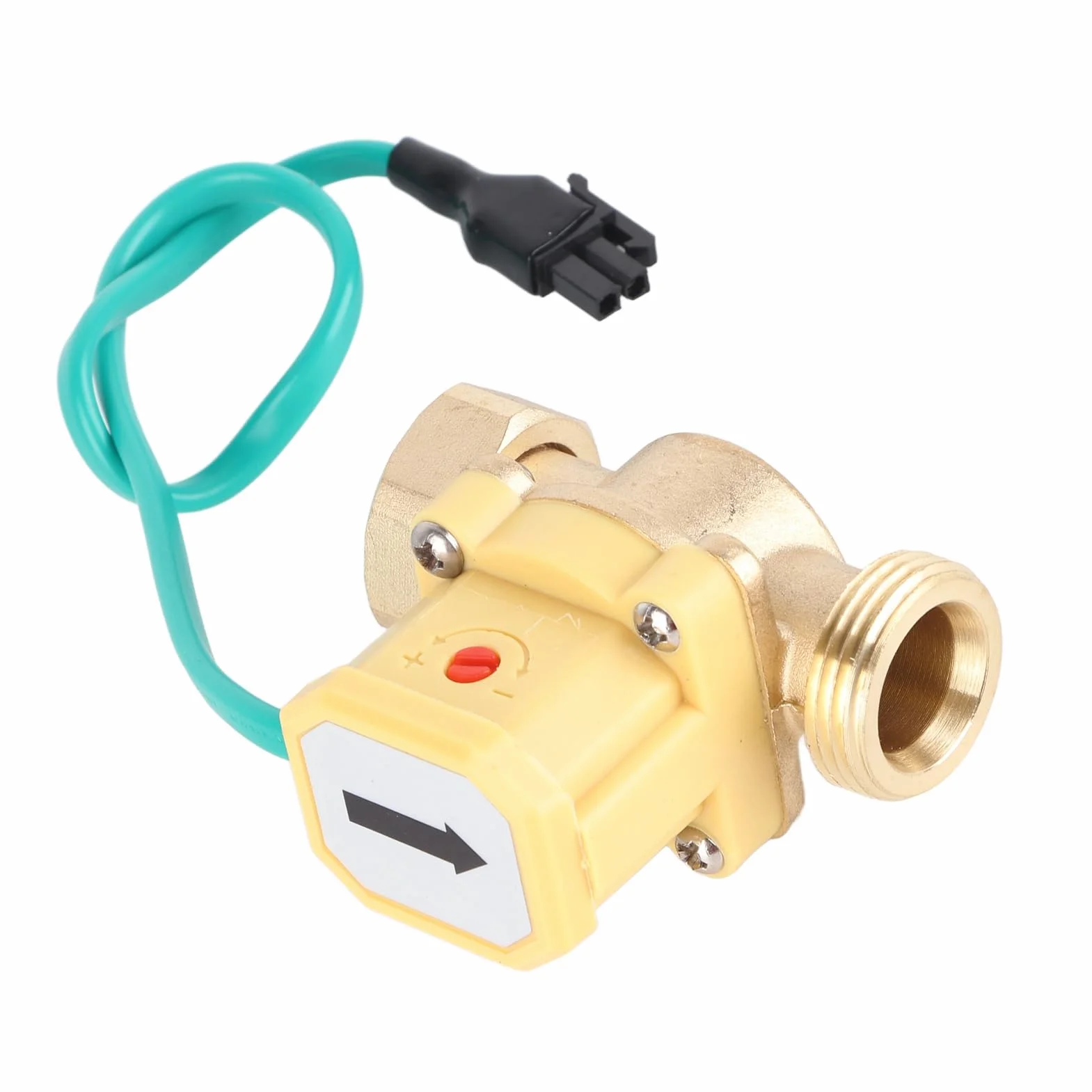Magnetyczny przełącznik czujnika przepływu wody regulowany automatyczny przełącznik elektroniczny niskiego ciśnienia wody sterowanie 220V G3/4-G3/4 gwint
