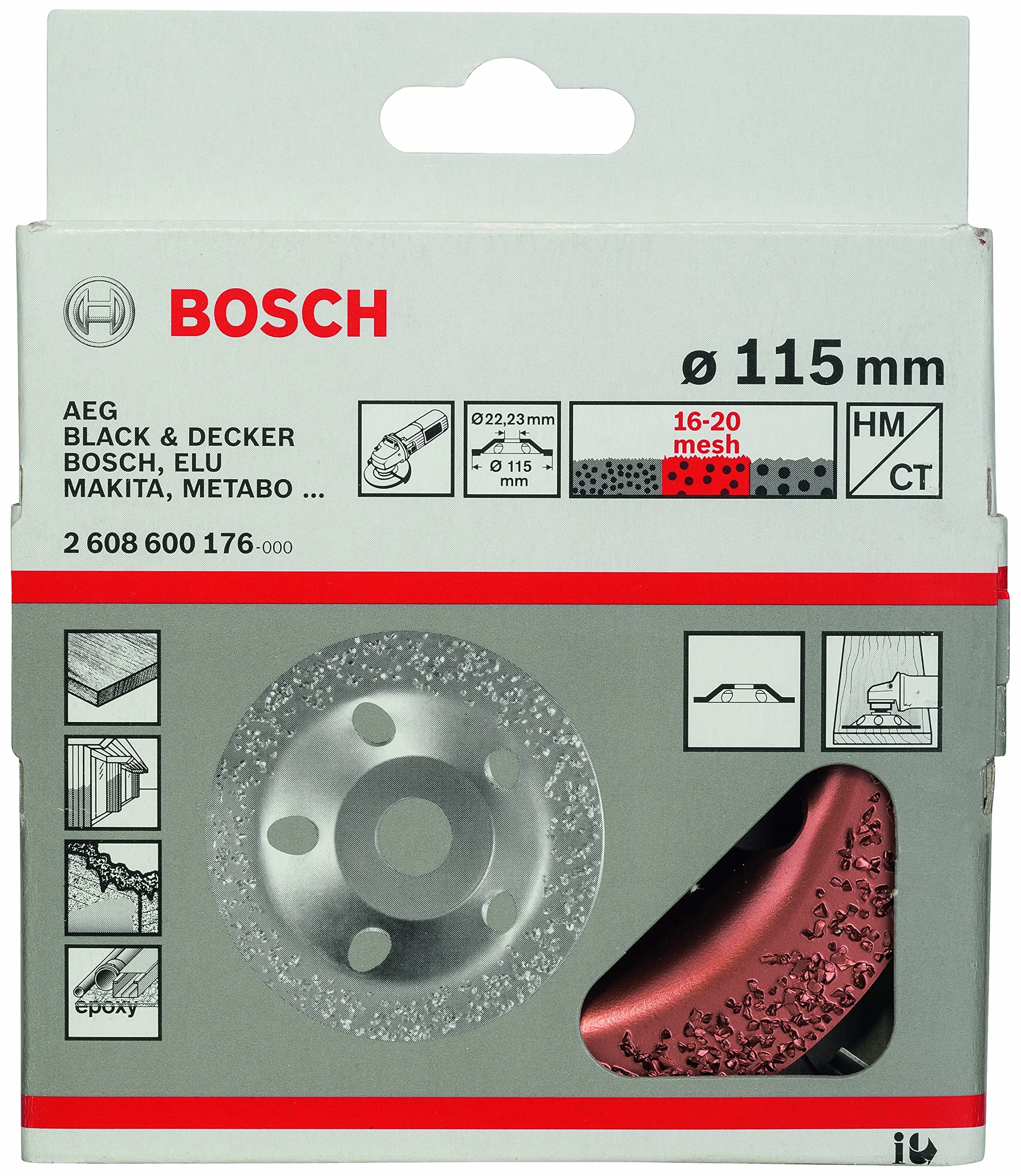 Bosch Profesional TARCZA HM PŁASKA M.