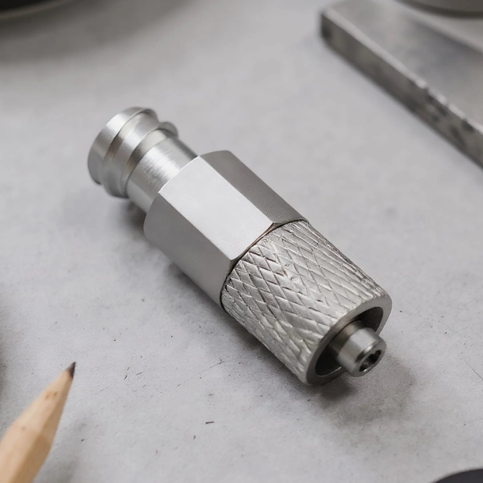 Luer Lock Przedłużacz,6 Sztuk Adapter z Zamkiem Luer ze Stali Nierdzewnej | Precyzyjne Metalowe Przedłużaki Z Gwintem Szczelne Do Laboratorium Warsztatu Samochodowego Rolnictwa Domu