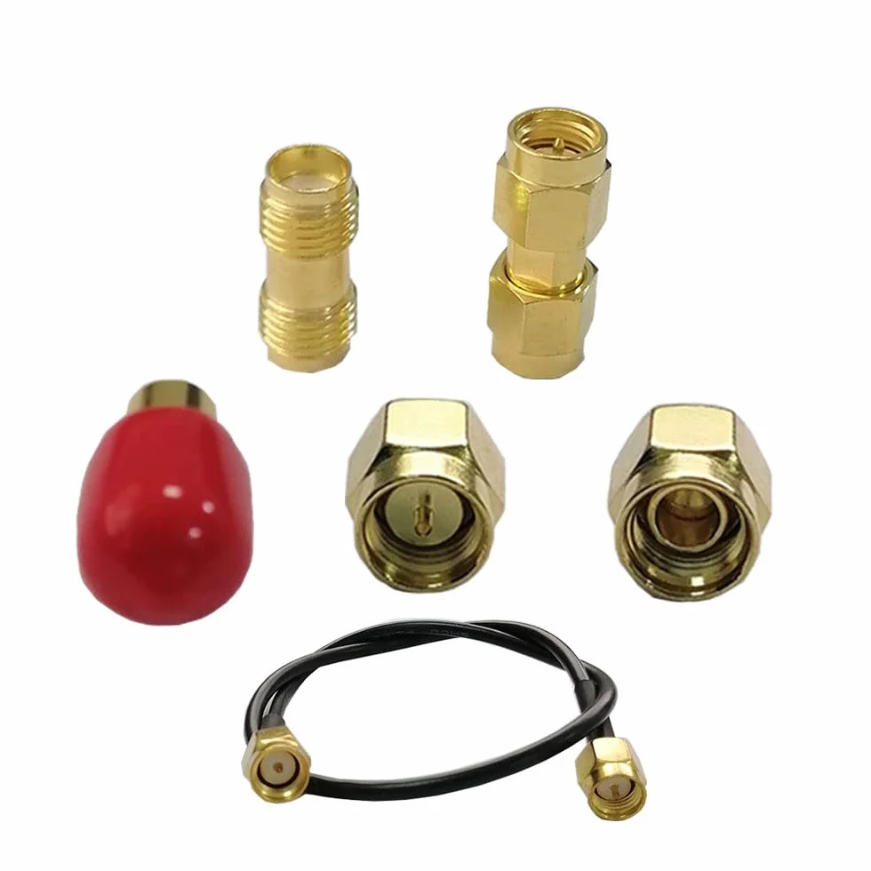 SMA Zestaw do kalibracji anteny NanoVNA F H V2 H4 SAA Mini1300 PS100 Analizator sieci wektorowych Kalibracja RF Koncentryczne złącze testowe Short/Load/Open/Through Jumper