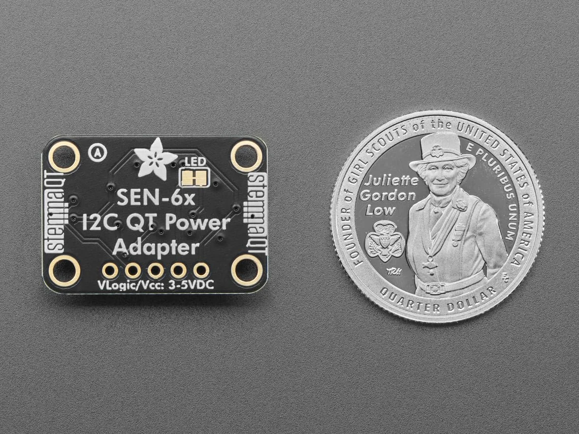 Adafruit SEN6x Breakout Board do Sensirion SEN66, STEMMA QT/Qwiic, 6331