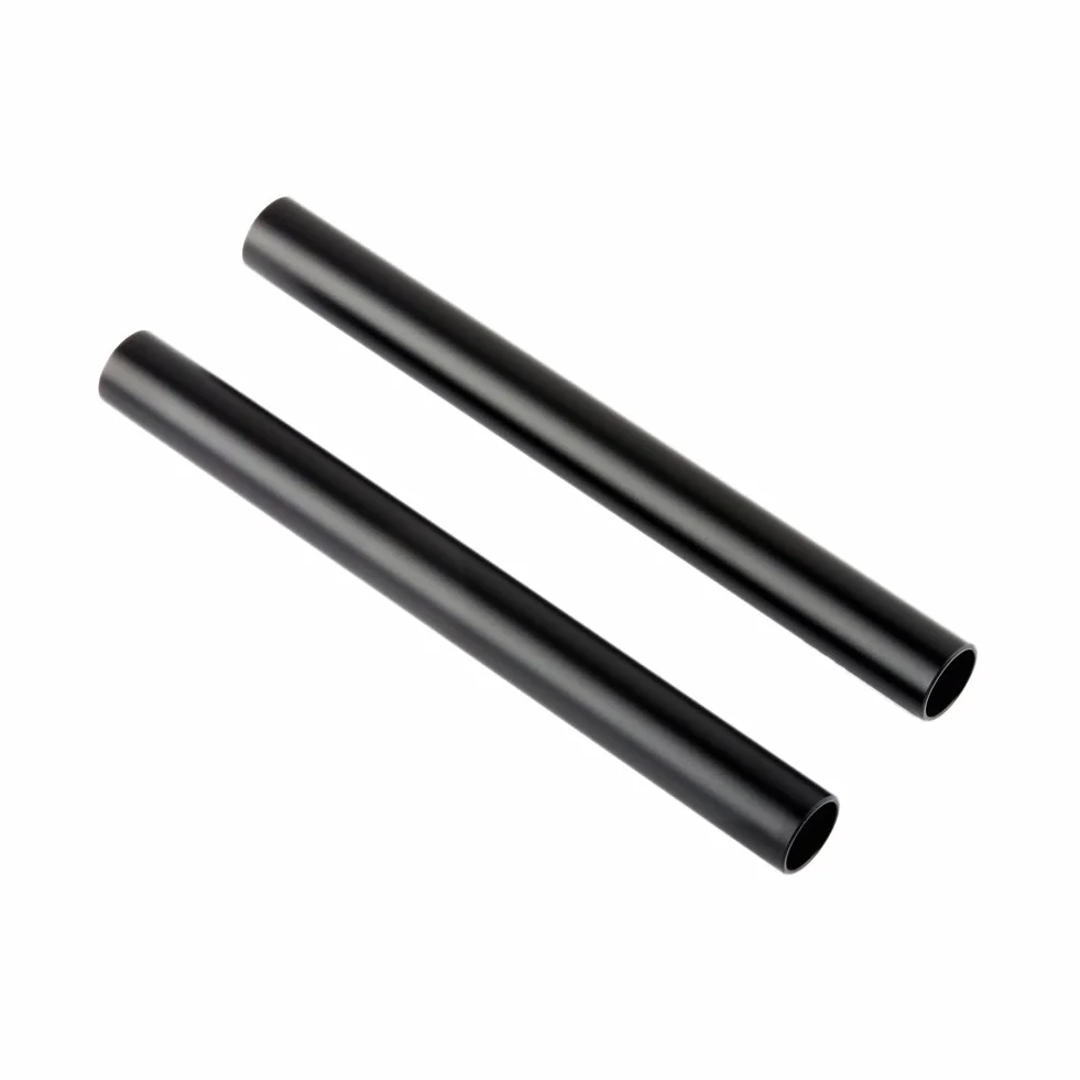 NICEYRIG Aluminiowe pręty 15 mm 15 cm gwint M12 do aparatu