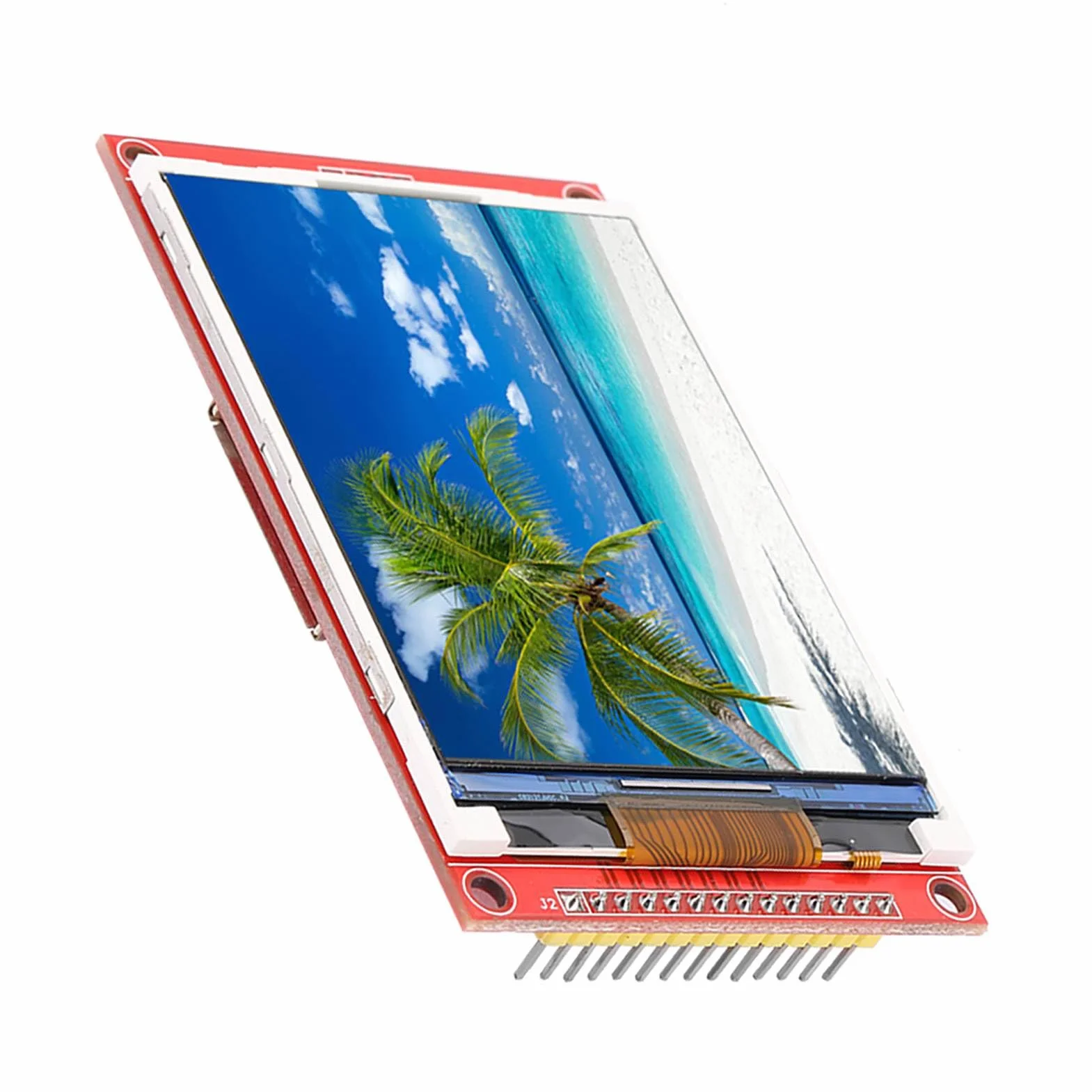 Moduł Wyświetlacza LCD Wyświetlacz 3,2 Cala 240x320 Moduł Wyświetlacza TFT LCD 4-przewodowy Ekran LCD TFT SPI z Klatką na Karty(With Touch)