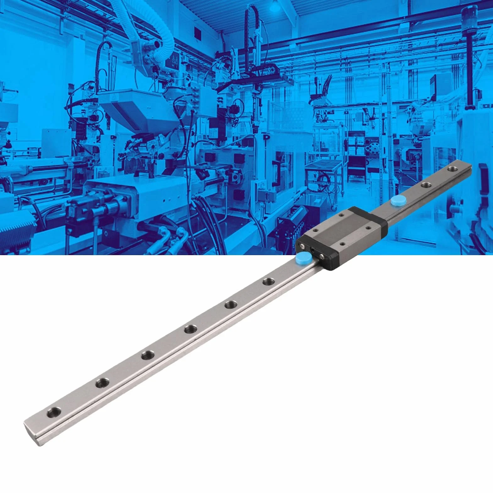 MGN12H Mini liniowa prowadnica szynowa 300 mm z blokiem carriage do CNC