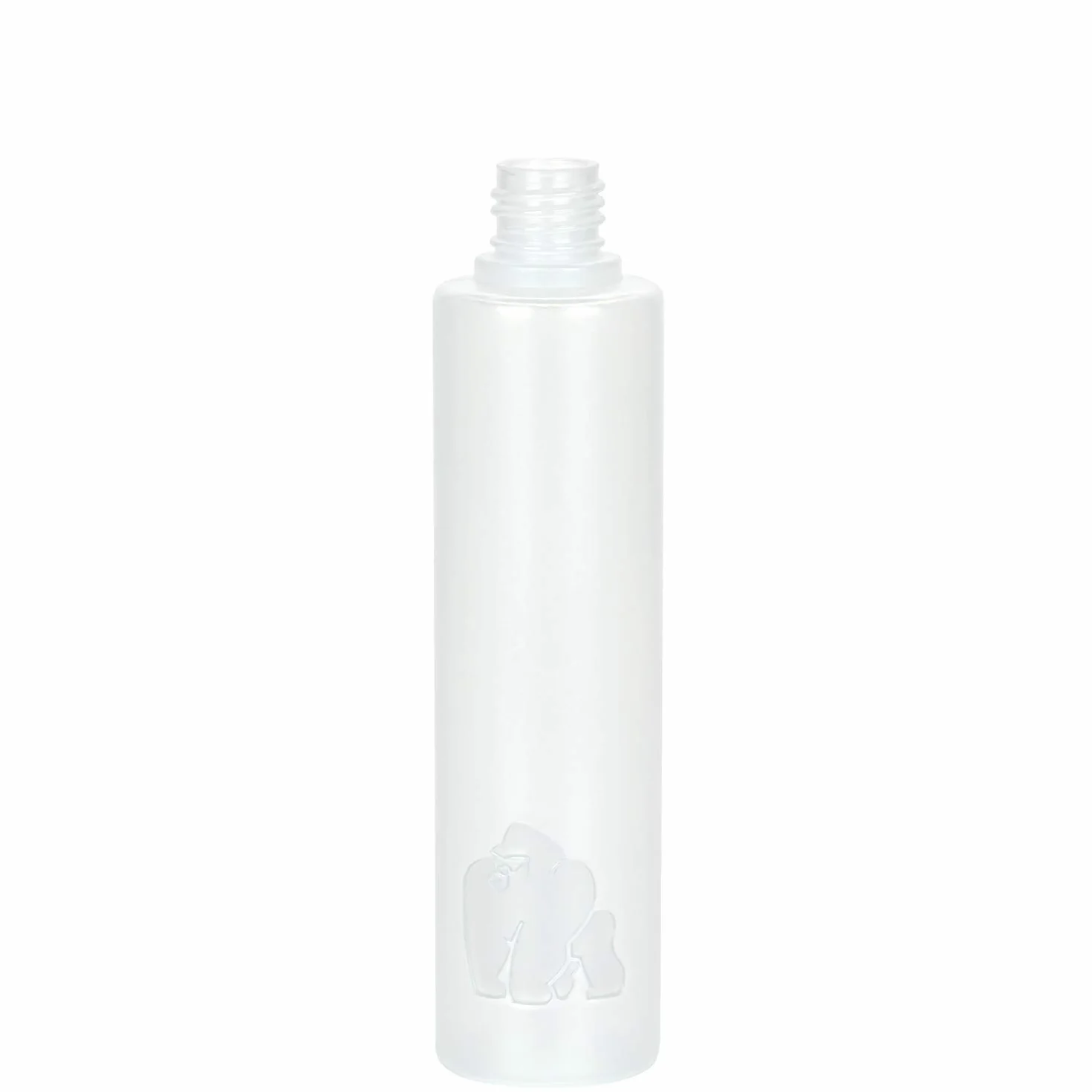 Chubby Gorilla LDPE plastikowe butelki 60 ml, wielokrotnego użytku, puste butelki na płyny, oleje i w opakowaniu 5 szt. (przezroczyste), Przezroczysty, 60ml