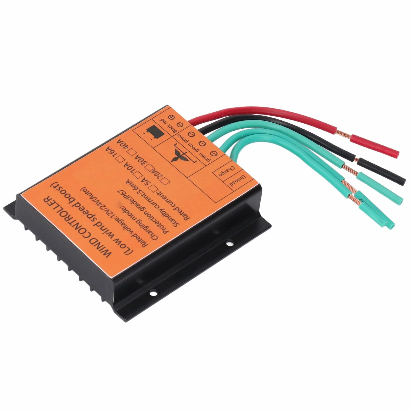 Kontroler ładowania MPPT 12V 24V 40A 300W-1000W Regulator Generatora Wiatrowego
