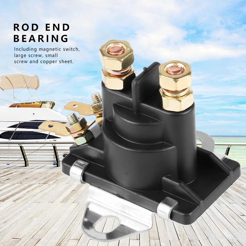 Akozon Relay Solenoid 89-818864T Marine Starter Tilt Trim Solenoid For MerCruiser Marine Starters