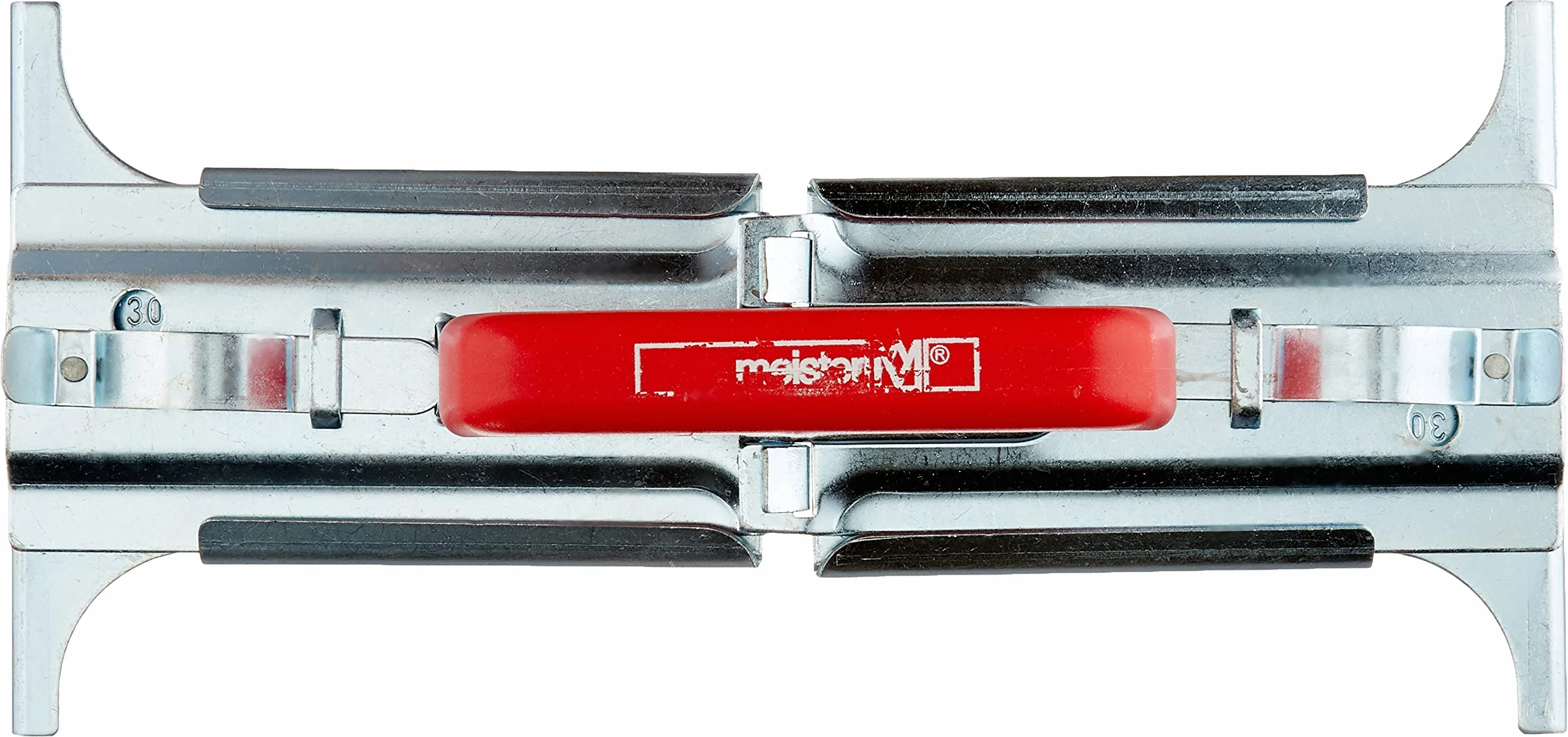 Meister Podnośnik z Uchwytem do Płyt, Srebrny/Czerwony, od 30 do 50 cm