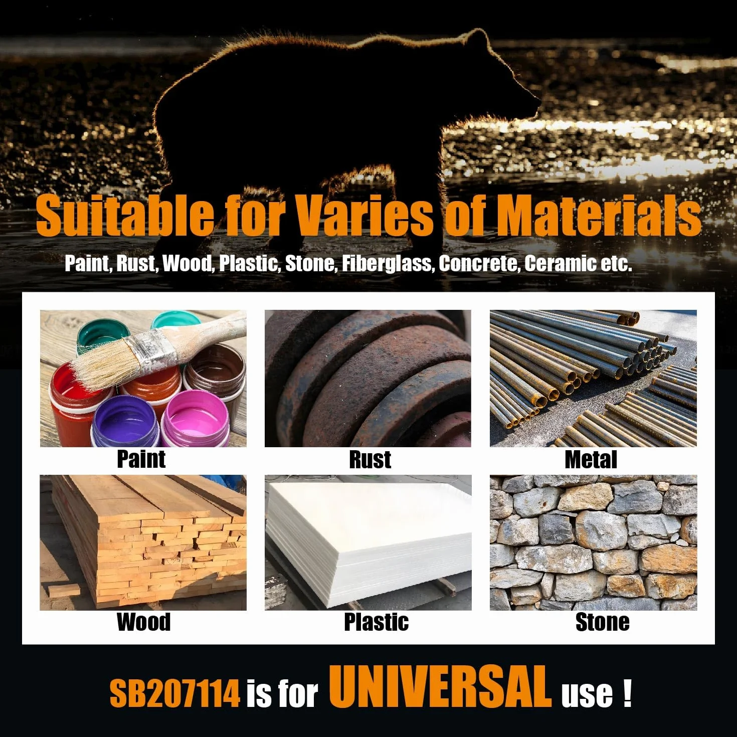 Merryland Tarcza Czyszcząca 115 Farby Rdza Szlifierki Kątowej, 115mm Fioletowy Tarcza Szlifierska CSD, Tarcza CSD Dysk do Zdzierania Metal Stal Żelazo Stal Nierdzewna 5 Sztuk, Bravo-Line SB207114-05