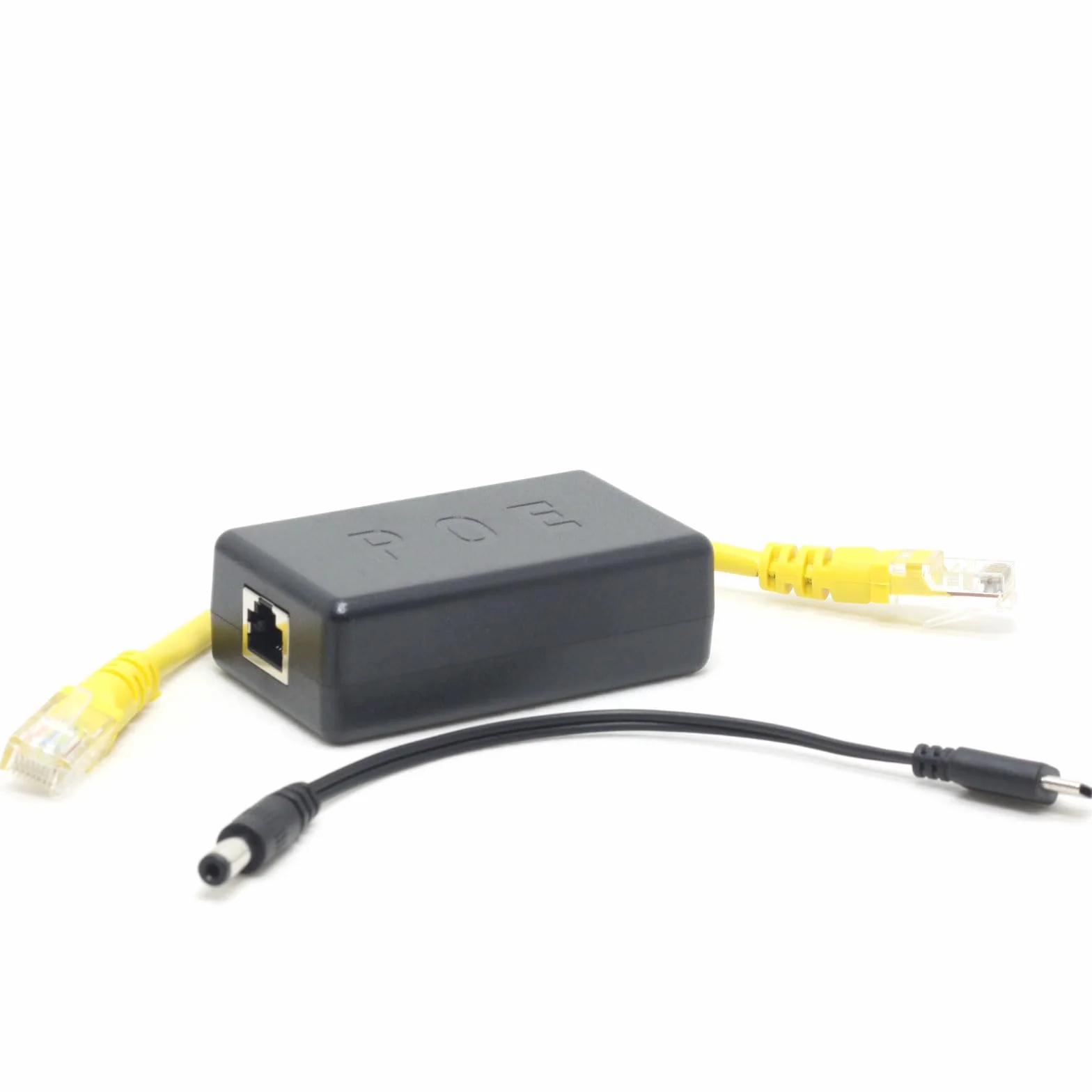 2.5G Gigabit Active PoE rozdzielacz typu C 5 V 4 A 20 W USB 1000 m Ethernet 802.3at