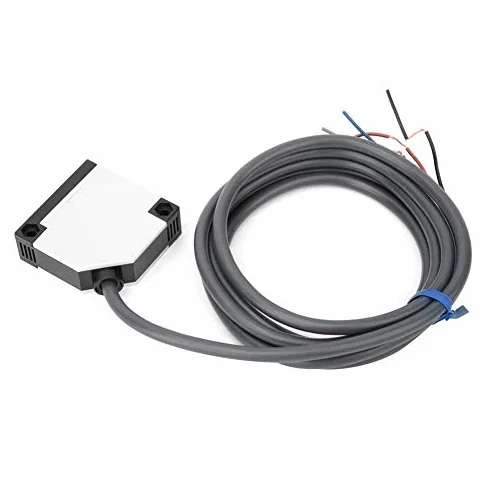 Czujnik do szafki świetlnej, Keenso E3JK-R4M1 IP65 obudowa ABS czujnik do bariery świetlnej z odbiciem lustrzanym (90-250VAC 3500mm)