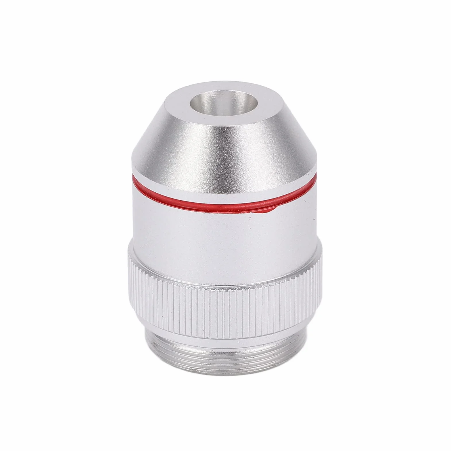 Obiektyw Mikroskopu, 2x Obiektywy Achromatyczne Niskie Powiększenie Gwint RMS 20,2 Mm, do Mikroskopu Biologicznego