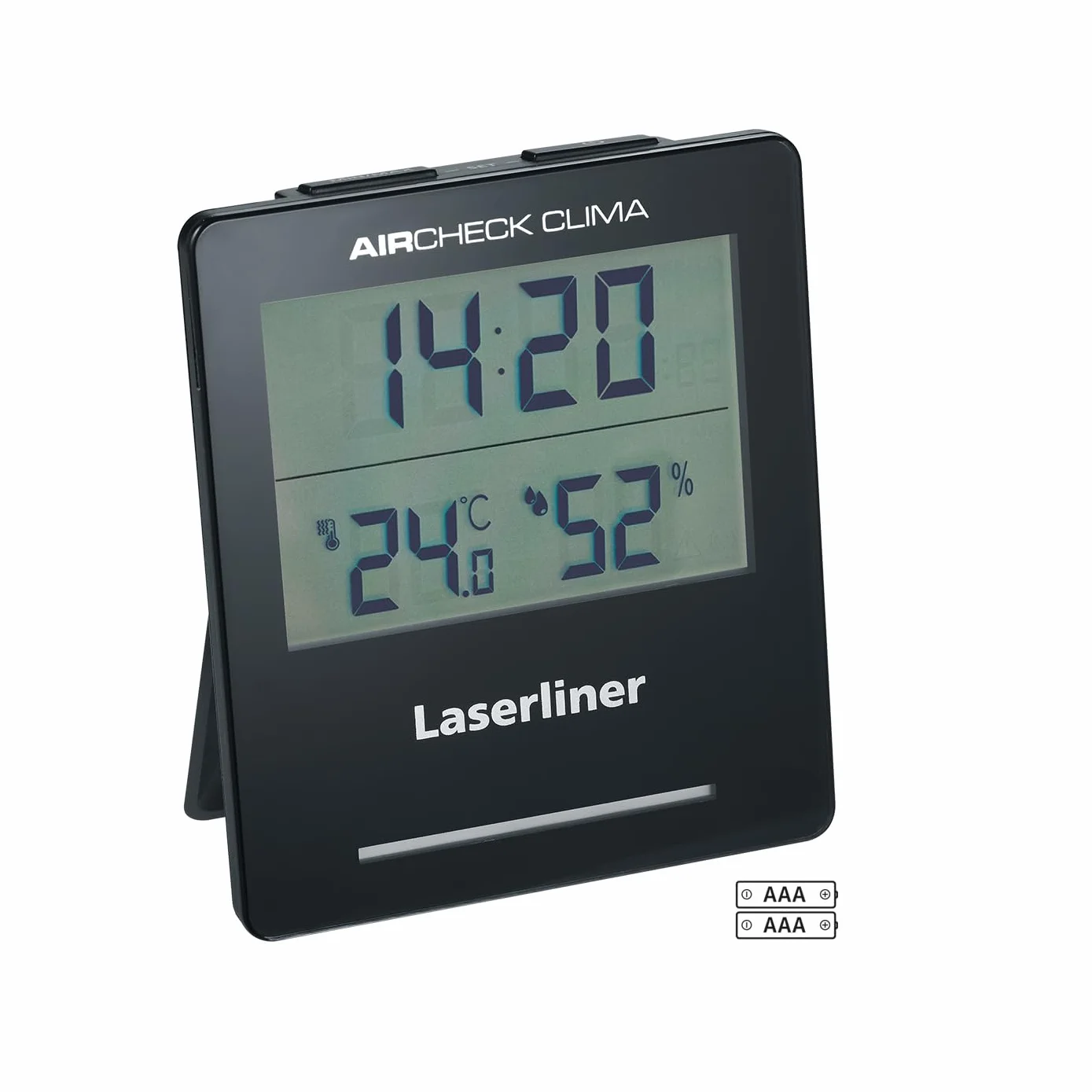 Umarex Laserline AirCheck Clima (precyzyjnie ustala temperaturę otoczenia i względną wilgotność powietrza, zapisuje minimalne i maksymalne wartości klimatyczne) 082.431A