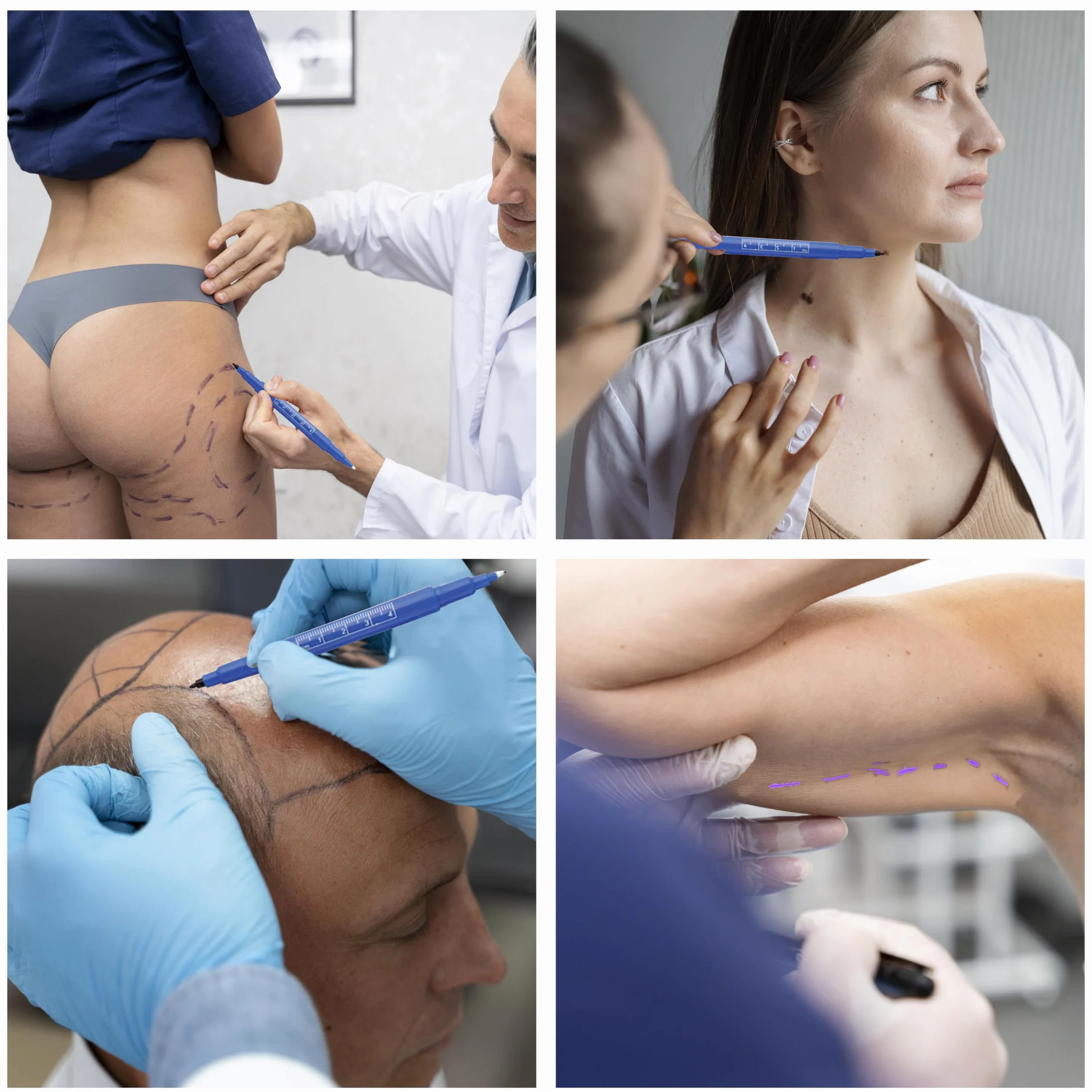 GIMA PENNA DERMATOLOGICA GIMA - doppia punta - conf. 10 pz.