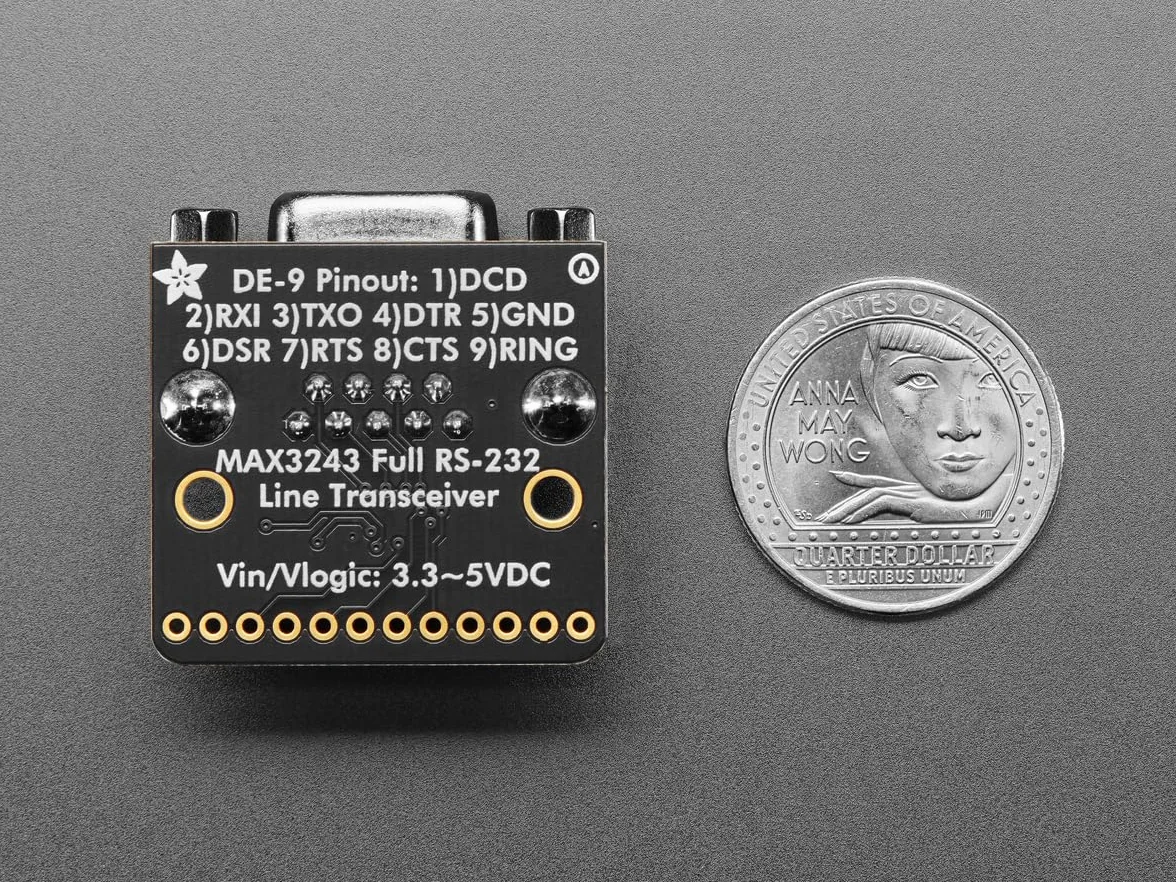 Adafruit RS-232 Level-Shifter Breakout z pełnym pinoutem, 5988