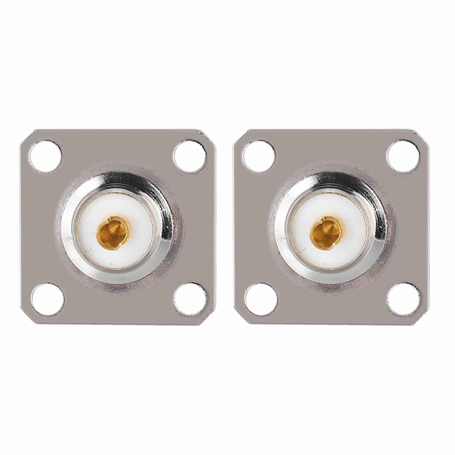 Topiky 2 sztuki gniazdo UHF SO239 Jack panel Chassis Mount RF adapter koncentryczny