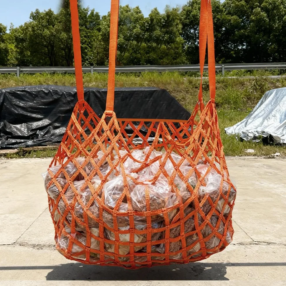 Siatka ładunkowa poliester 1m x 1m nośność 300 kg