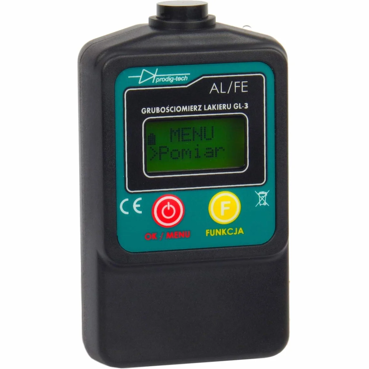 Miernik grubości lakieru GL-3UV Tester lakieru samochodowego Stal aluminium UV