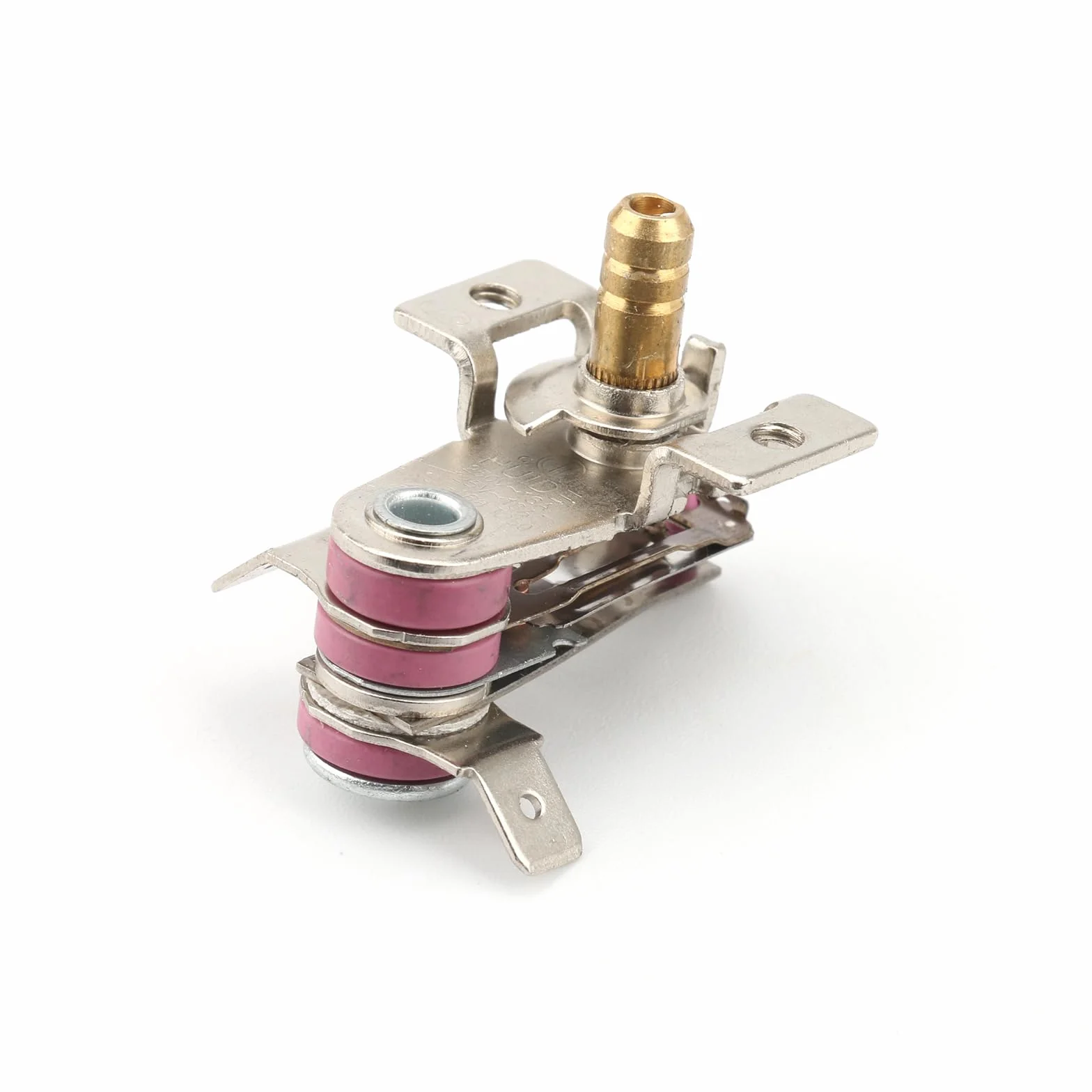 KST-168 termostat do pieca elektrycznego, 250 V, 16 A, regulator M4, otwór na śrubę, regulowany termostat, regulator temperatury, akcesoria (2 szt.)