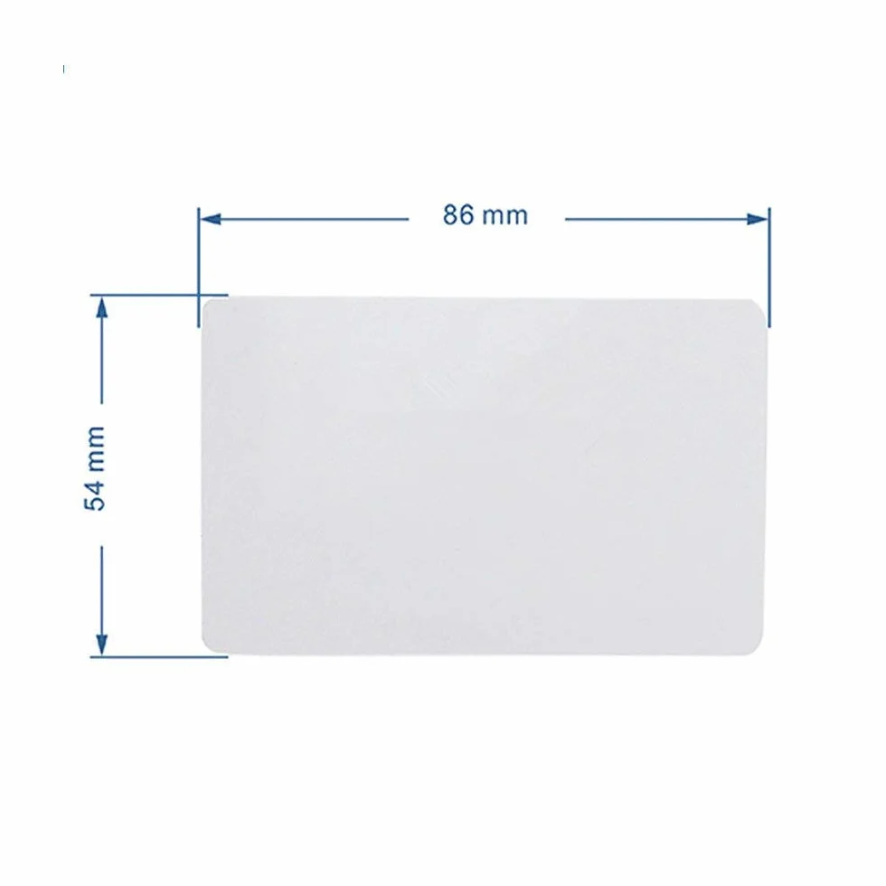 Karty RFID białe zbliżeniowe 125 kHz TK4100 EM4100 EM4200 Karta kontroli dostępu PVC (10 sztuk)