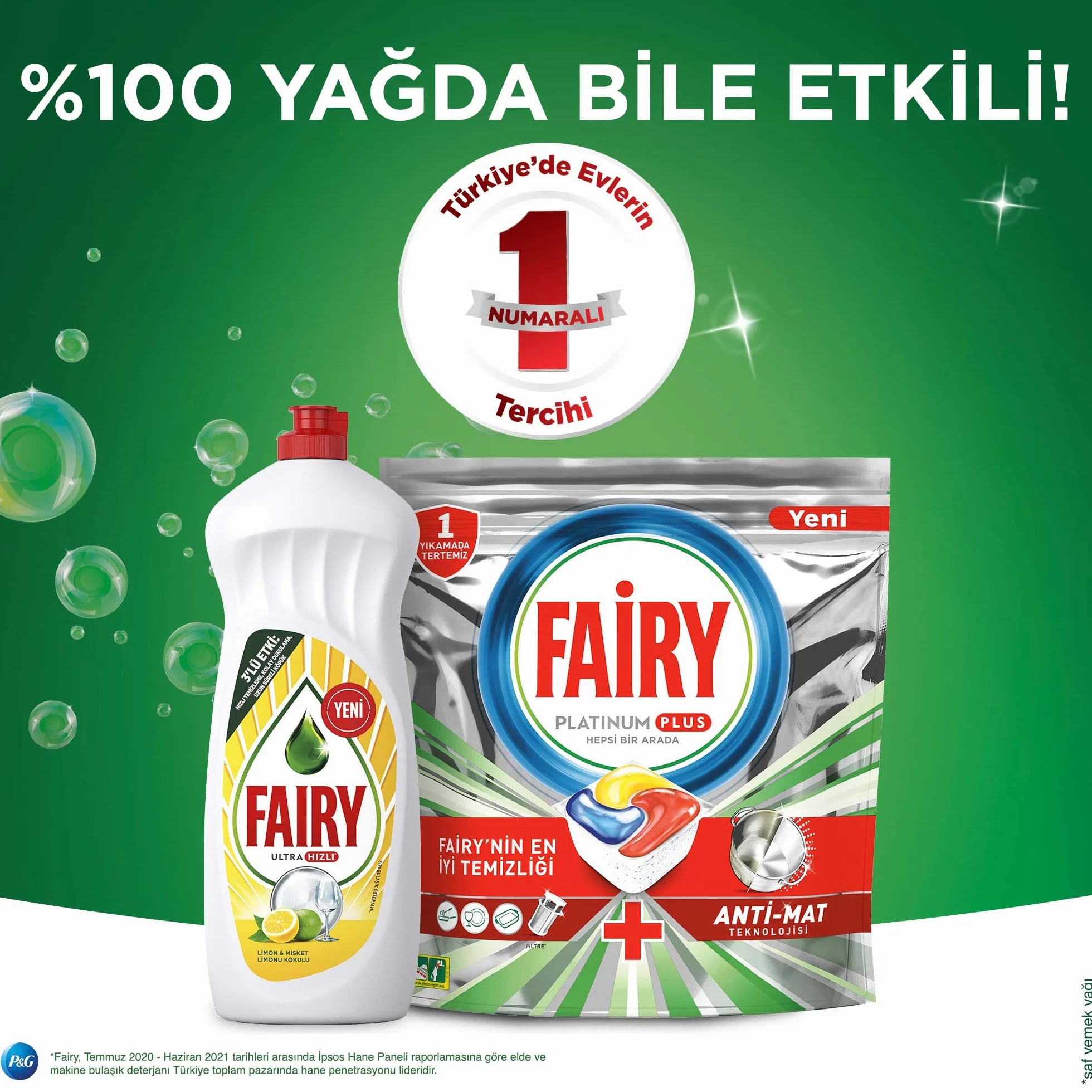 Fairy Platinum Plus All In One kapsułki do zmywarki cytryna 106 sztuk