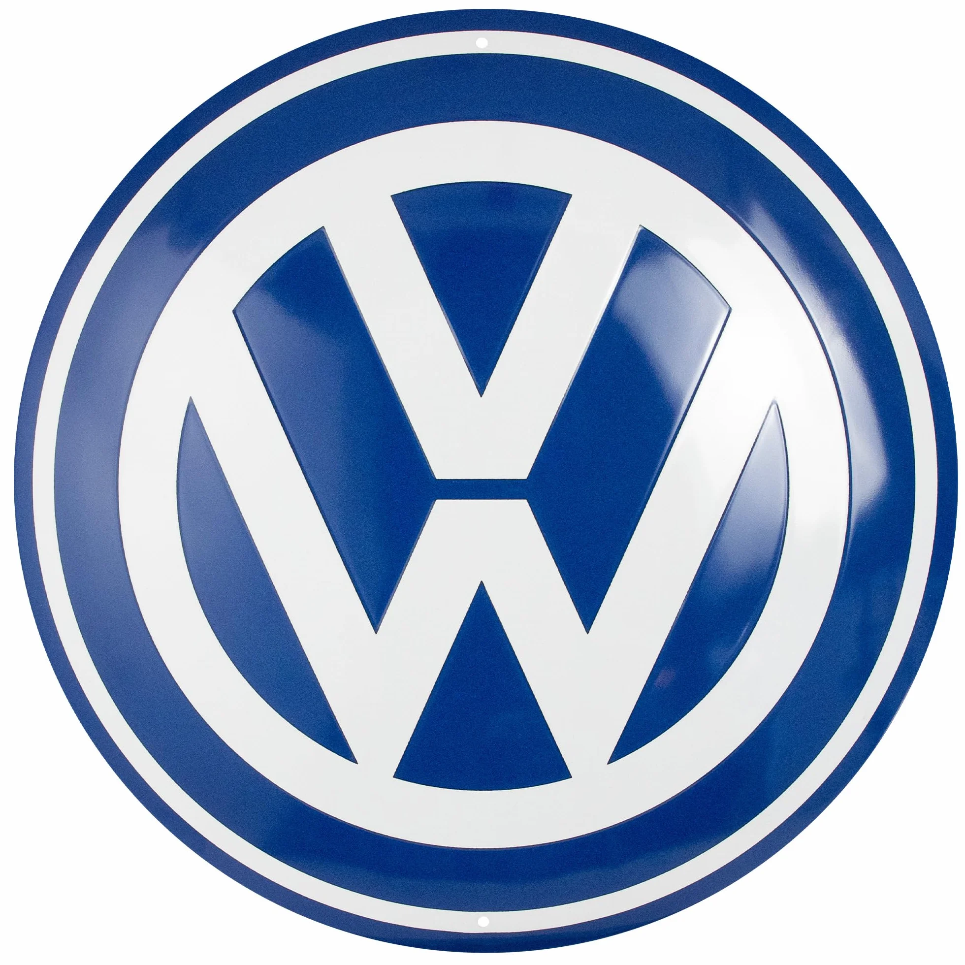 Nostalgic-Art Tabliczka blaszana retro Ø 35 cm logo VW Volkswagen Bus licencjonowany metal vintage