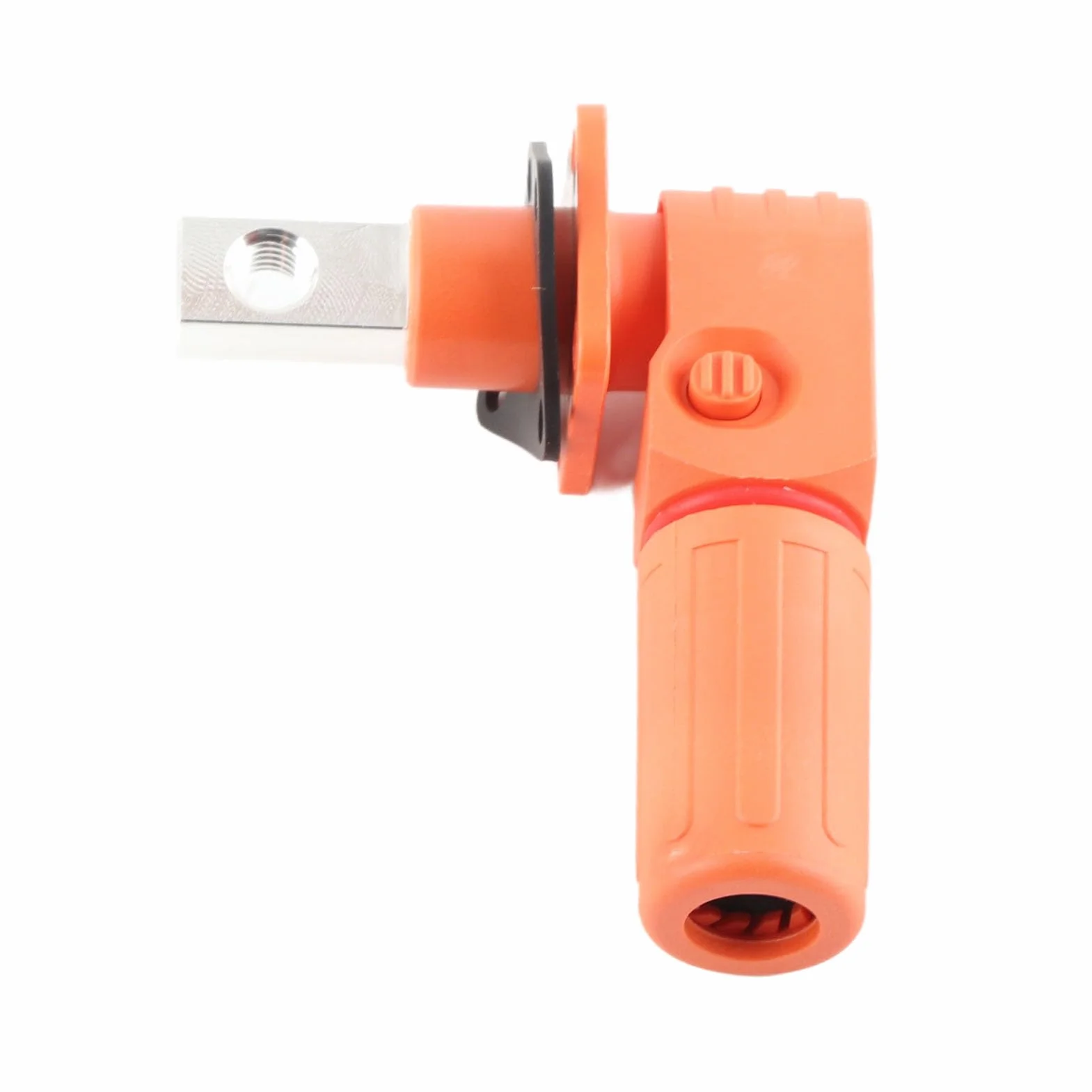 Złącze Zasilania Akumulatorowego Wysoka wydajność M8 Wysoki Prąd 1000 V DC Wodoodporne Złącze Zasilania Akumulatora dla 16-25 Mm (ORANGE)