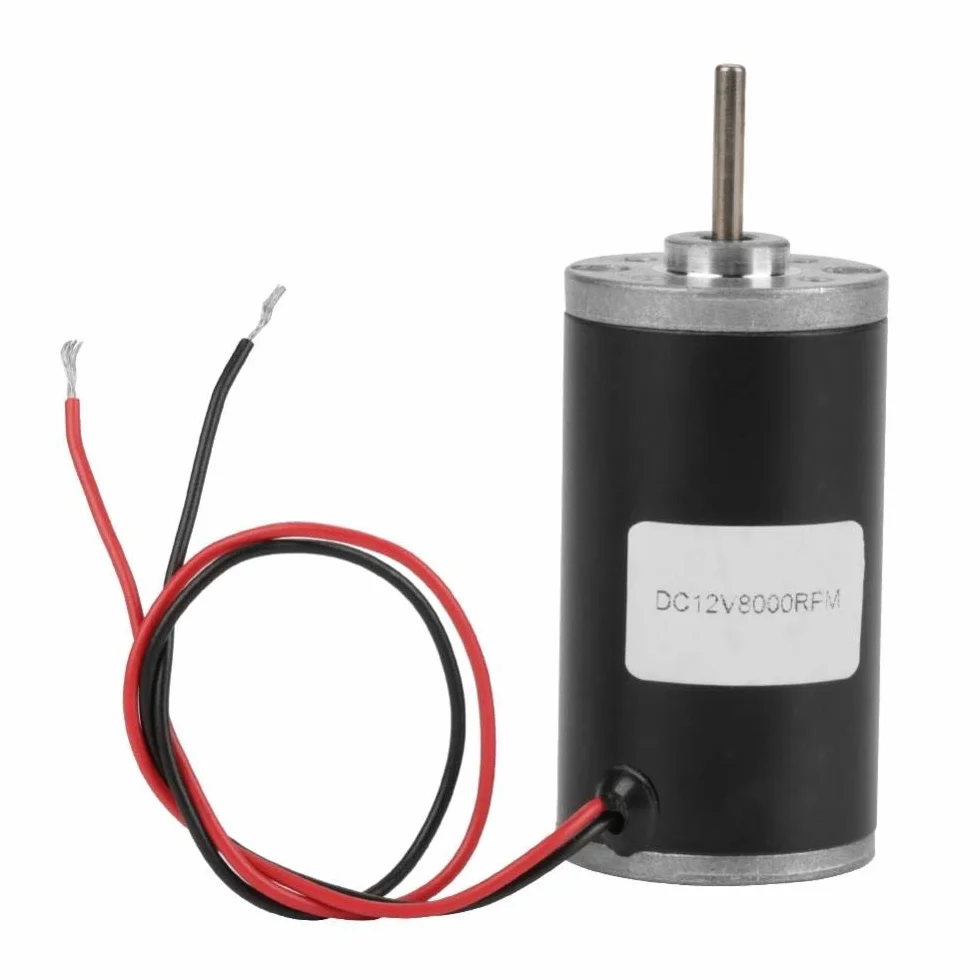 DC-Motoren, Dauermagnet 31ZY 6V / 12V / 24V 3500-8000 obr./min Hochgeschwindigkeits-CW/CCW-Dauermagnet-DC-Motor f¨¹r DIY-Generator (12 V 8000 U/min)