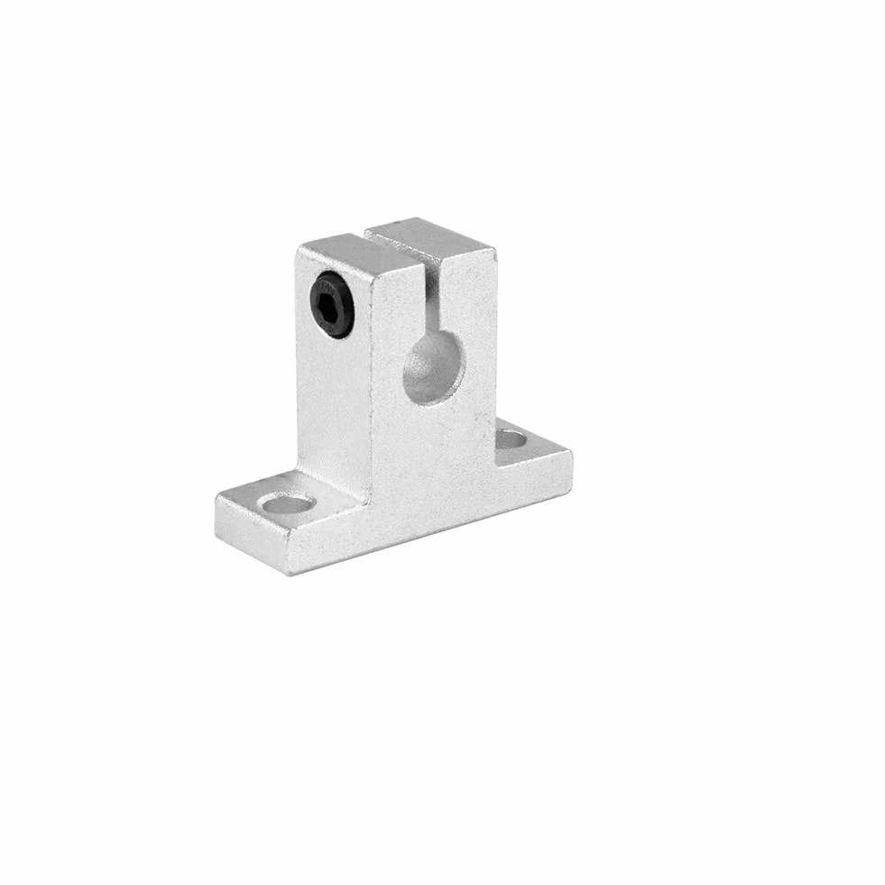 100 mm wał liniowy Ø8 mm prowadnica liniowa precyzyjna pozioma łożysko liniowe łożysko pionowe + łożysko kulkowe drukarka 3D CNC (typ-5, 2 zestawy, 100 mm)