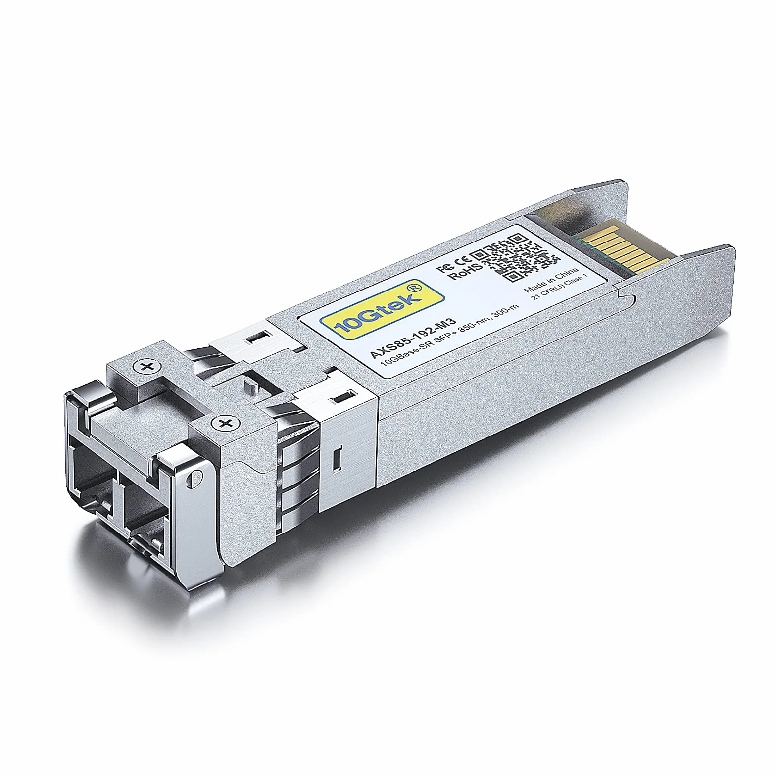 Netgear AXM761 SFP+ SR 10GBase-SR Multimode Transceiver, 850nm 300m Dual LC